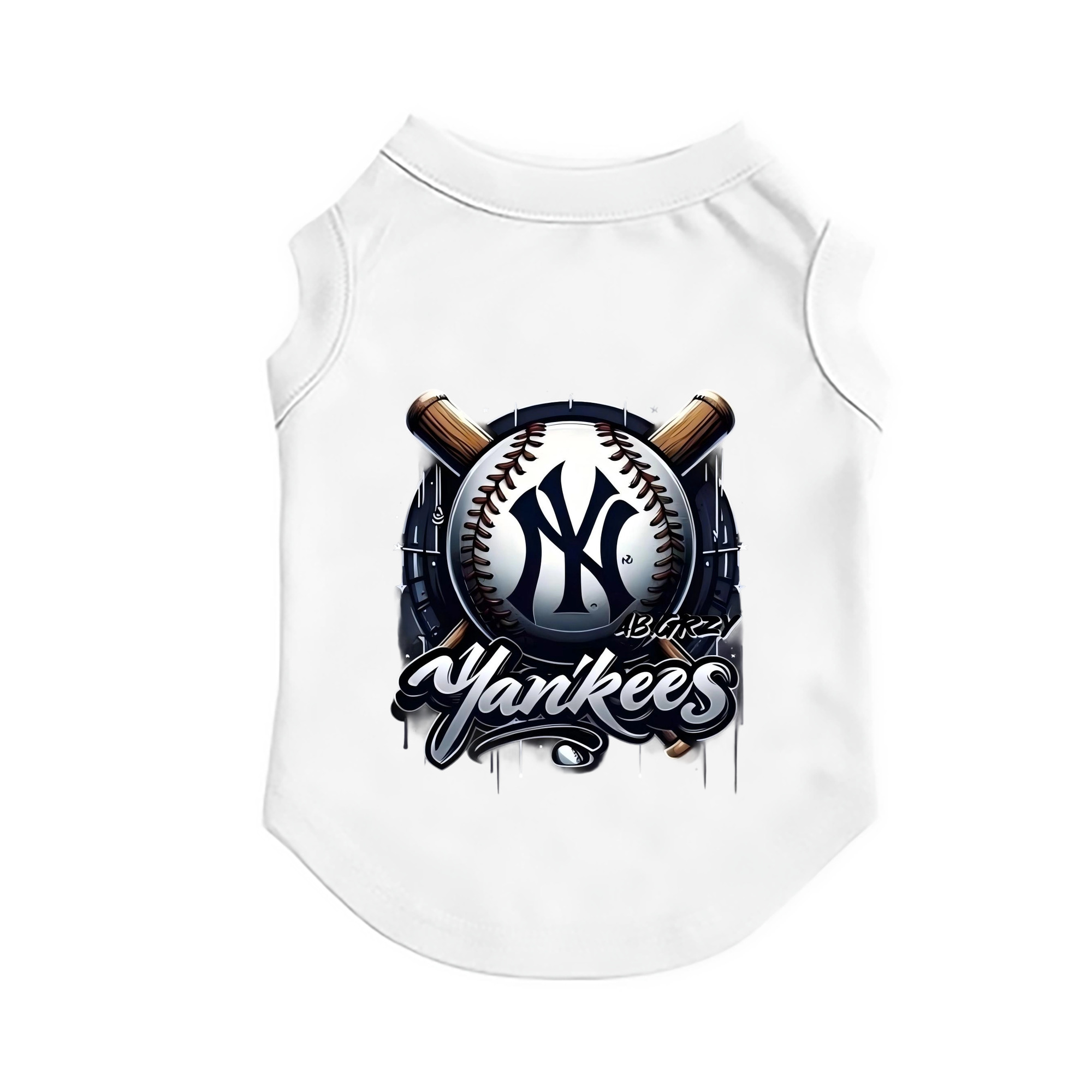 New York Yankees Baseball Pet Vest – Durable Polyester With Heat Transfer Print – Comfortable And Stylish