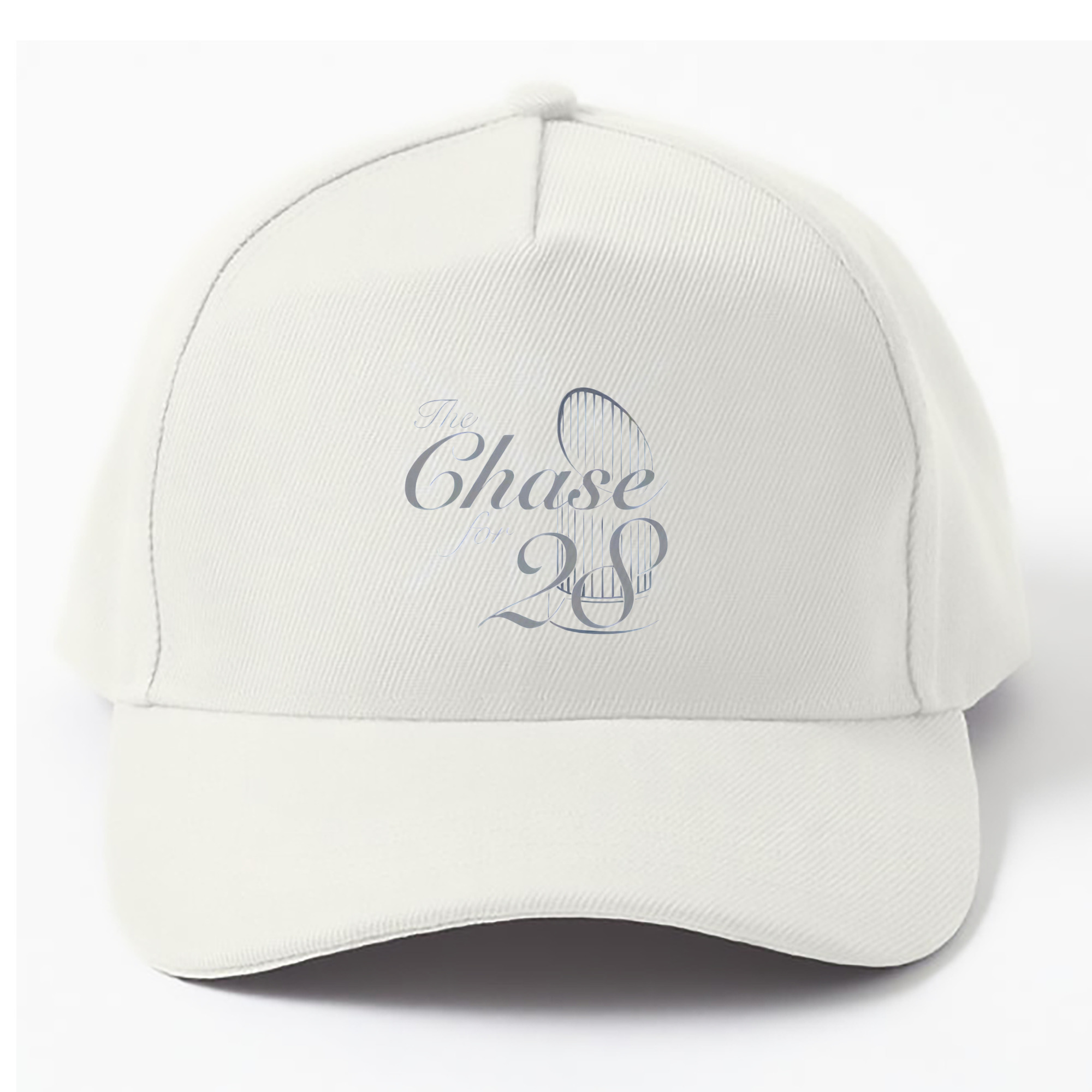 New York Yankees The Chase for 28 100% Cotton Baseball Cap – Heat Transfer Print – Comfortable, Durable, Perfect For Sports & Everyday Wear