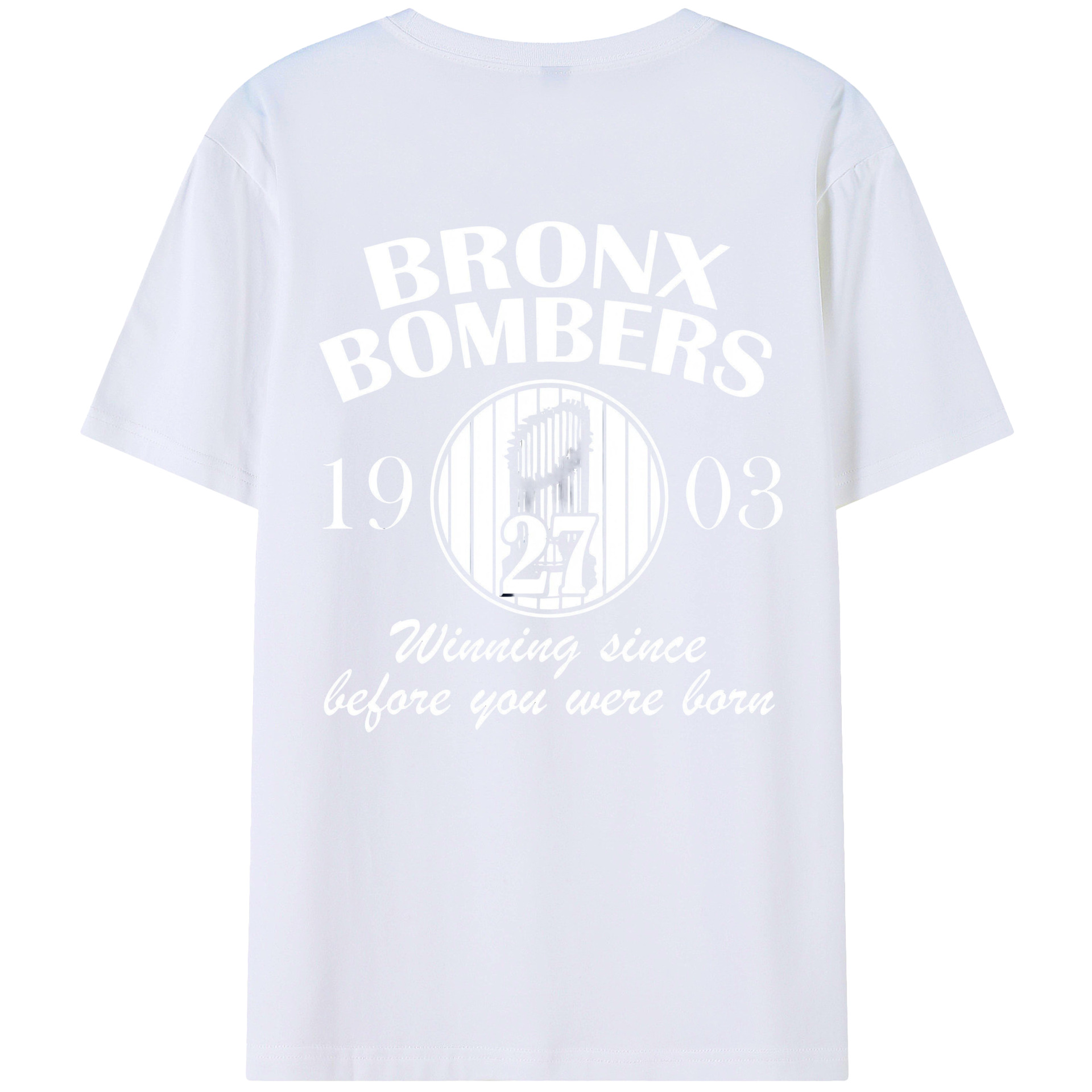 New York Yankees 33 180g Combed Cotton T-Shirt With Back Heat Transfer Print – Soft, Lightweight, Fitted Design – Stylish Casual Wear For Sports & Everyday Use