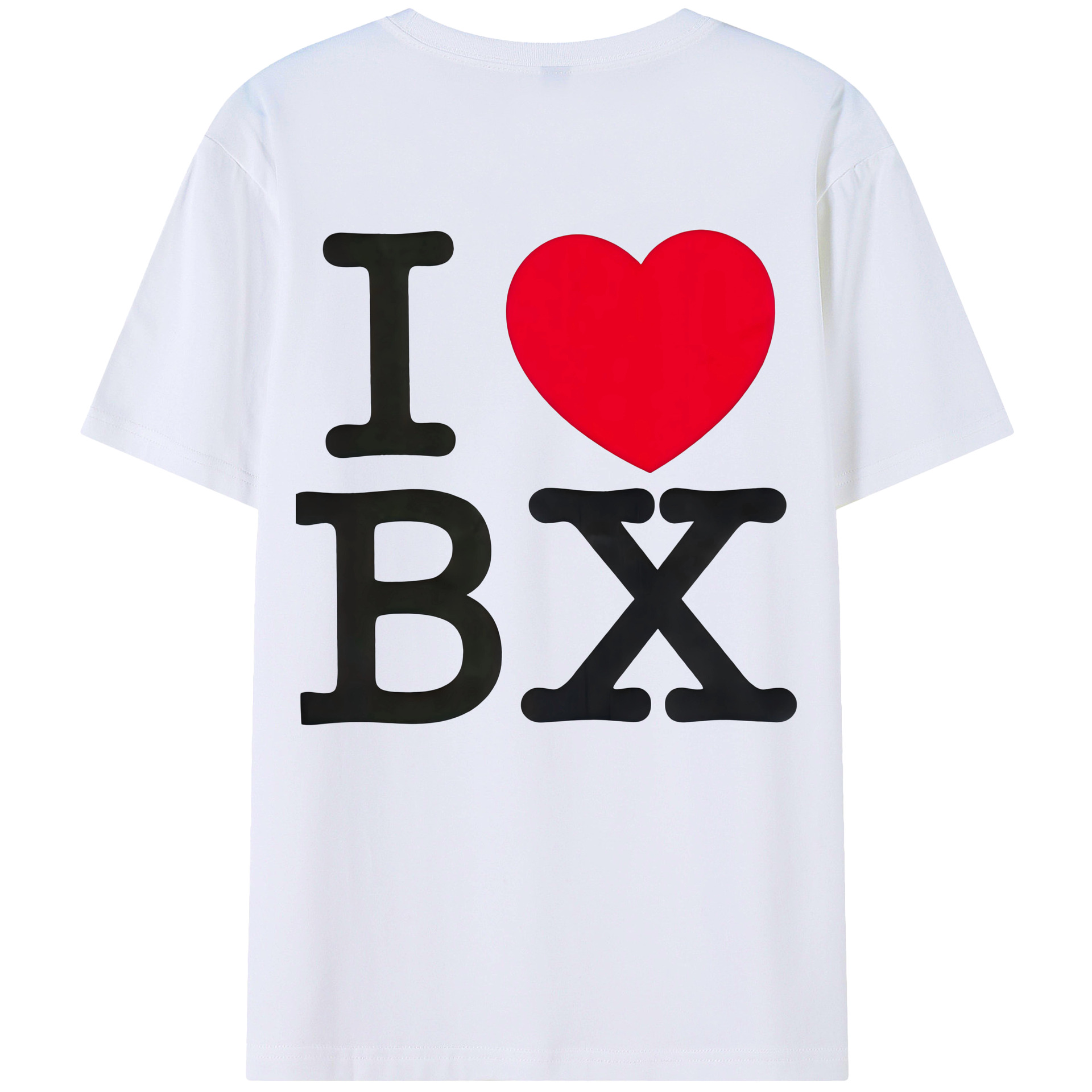 New York Yankees I Love BX 180g Combed Cotton T-Shirt With Back Heat Transfer Print – Soft, Lightweight, Fitted Design – Stylish Casual Wear For Sports & Everyday Use