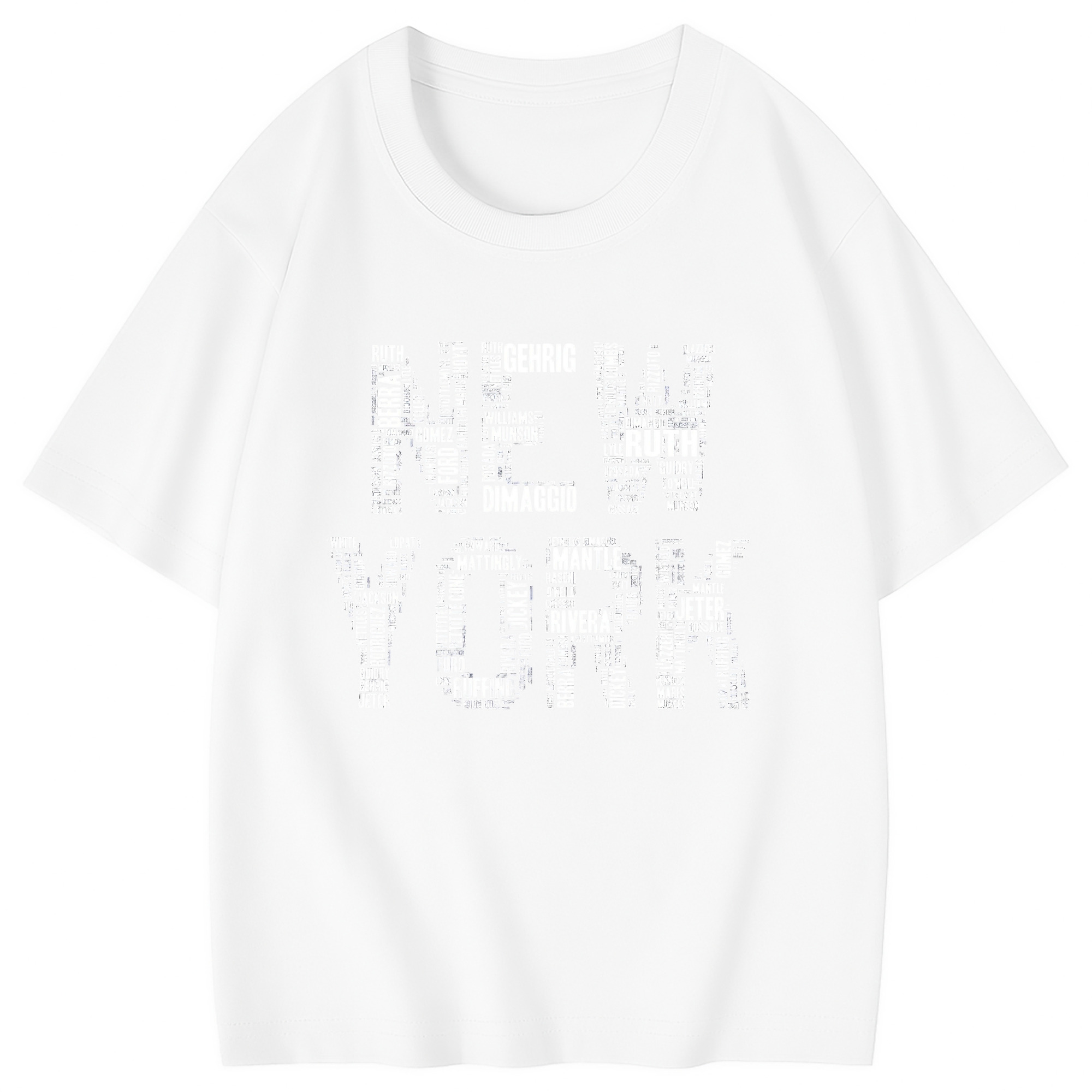 New York Yankees 277 Combed Cotton Kids T-Shirt 180g With Front Heat Transfer Print – Soft, Lightweight, Side-Seamed Design – Stylish And Comfortable Casual Wear For Everyday Activities