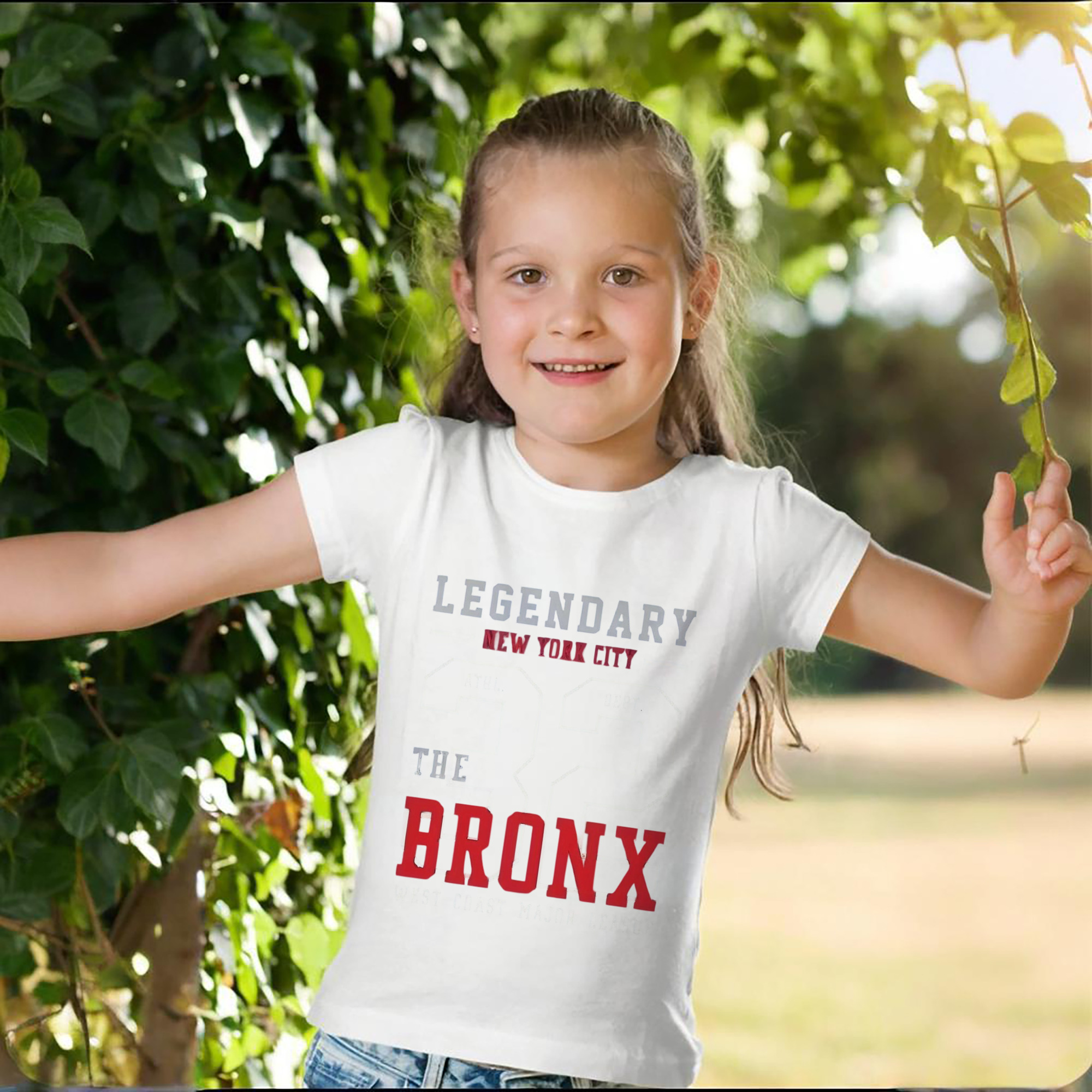 New York Yankees 24 Combed Cotton Kids T-Shirt 180g With Front Heat Transfer Print – Soft, Lightweight, Side-Seamed Design – Stylish And Comfortable Casual Wear For Everyday Activities