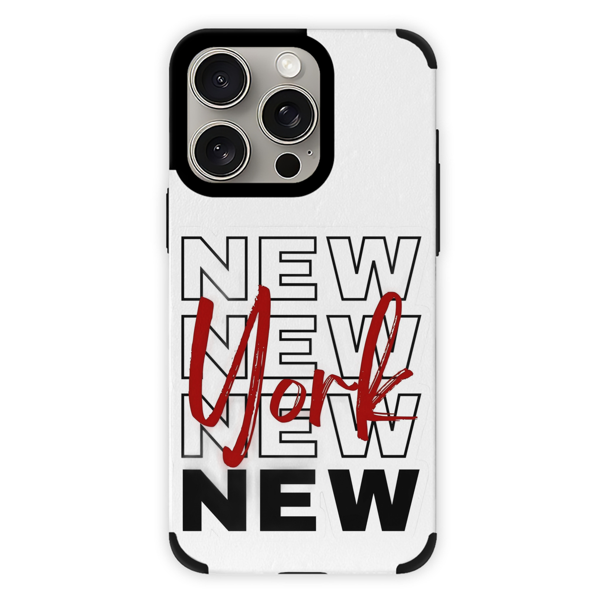 New York Yankees New York Logo IPhone 15 Pro Max PU Leather Case – Soft Lining, 360° Protection – Precise Fit, 3D Buttons, Easy Charging – Anti-Yellowing, Easy To Clean