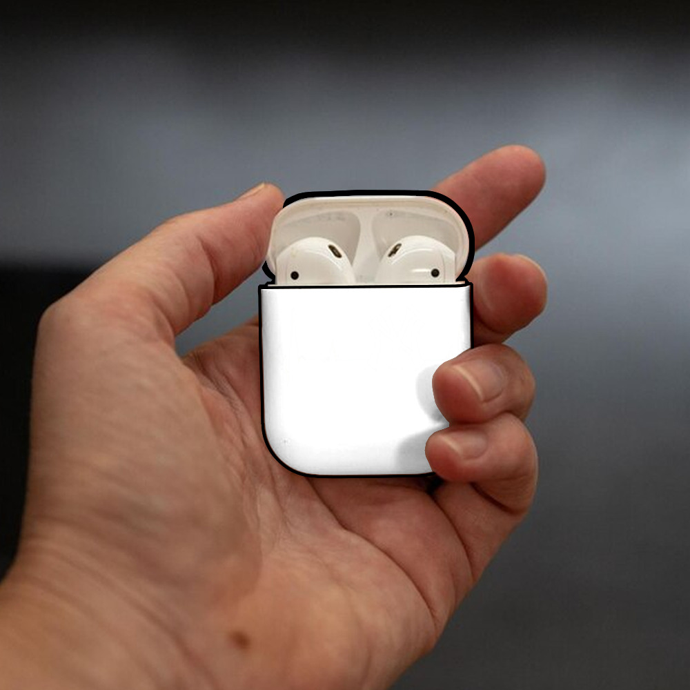 New York Yankees EKG Line AirPods 2 Case Hard Shell Black, Flexible PC Material, Precise Cutouts, Full Protection, Anti-Fingerprint, Washable, Includes Keychain – Durable & Slim Design