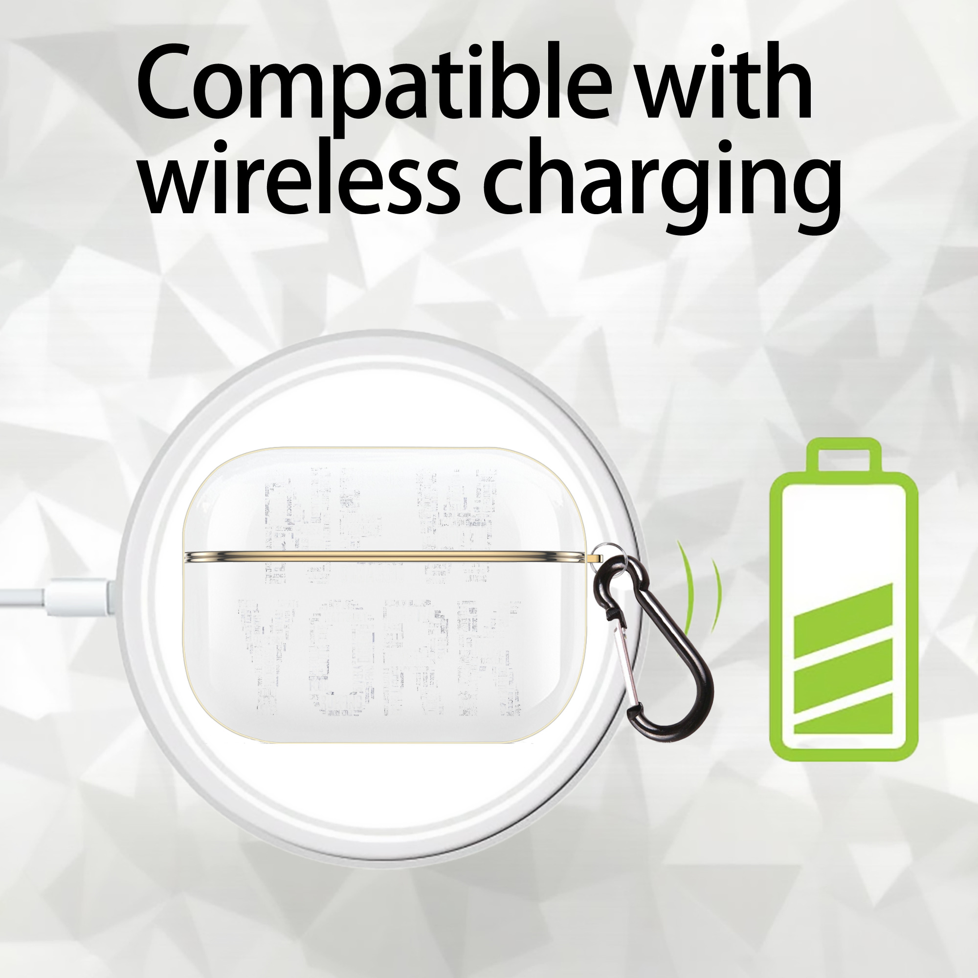 New York Yankees 277 Luxury Gold AirPods Pro Case With Keychain, Flexible PC Material, Full Protection, Precise Cutouts, Anti-Fingerprint, Washable, Durable Design