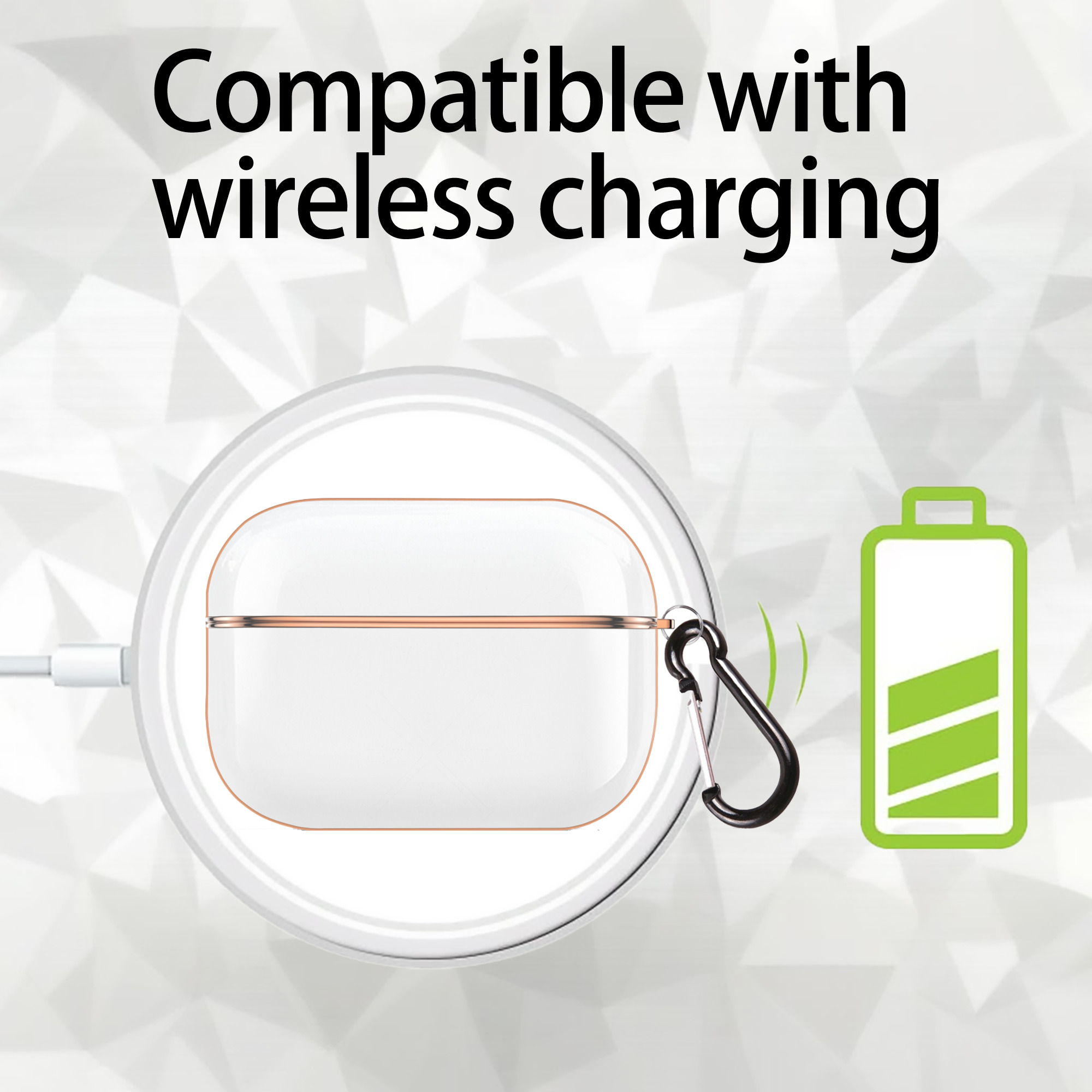 New York Yankees 45 AirPods Pro Protective Case Rose Gold, Flexible PC Material, Precise Fit, Anti-Slip Cover, Full Protection, Fingerprint Resistant, Washable With Keychain