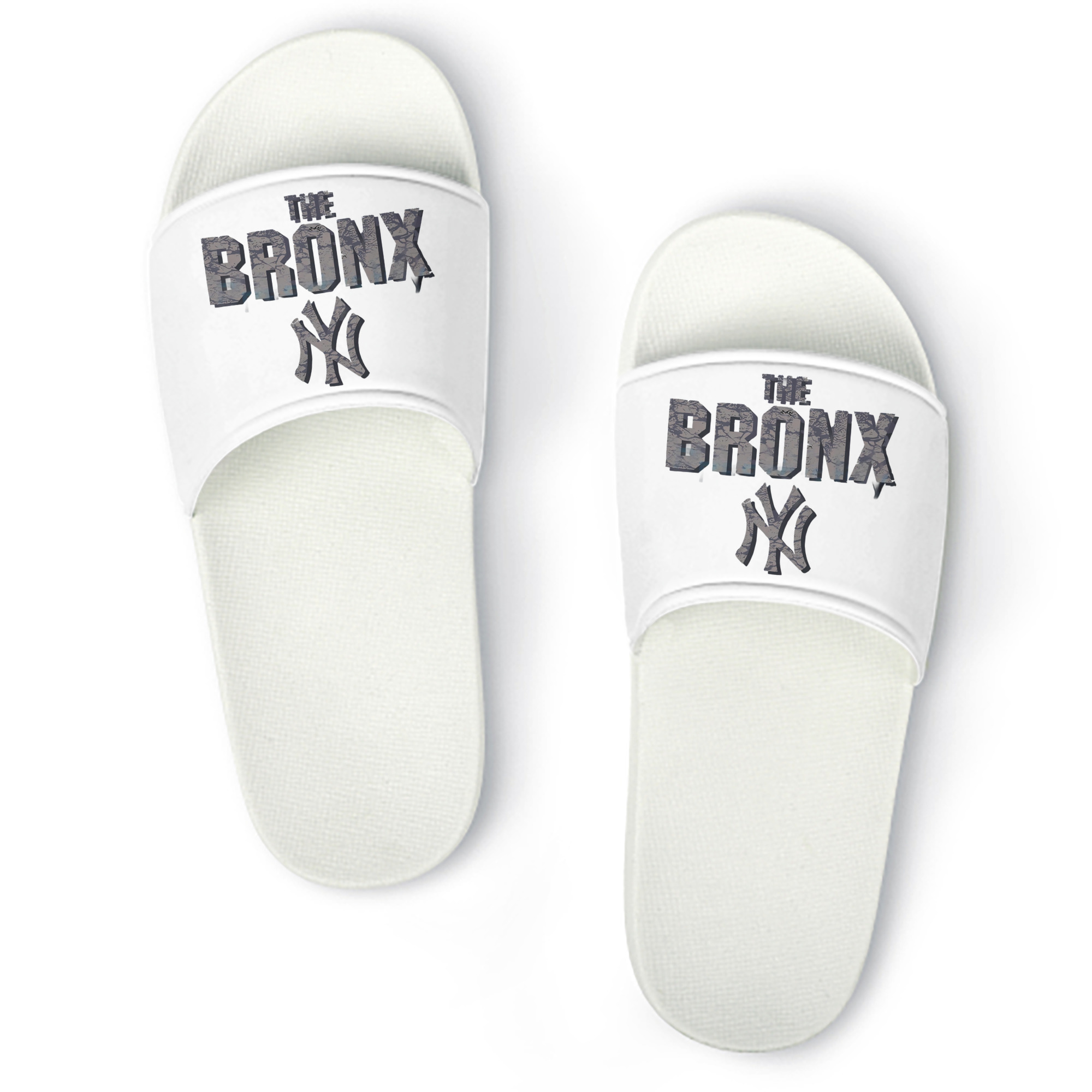 New York Yankees The Bronx PVC Home Slippers For Men & Women – Durable, Comfortable, Waterproof, Non-Slip, Stylish Casual Indoor & Outdoor Sandals