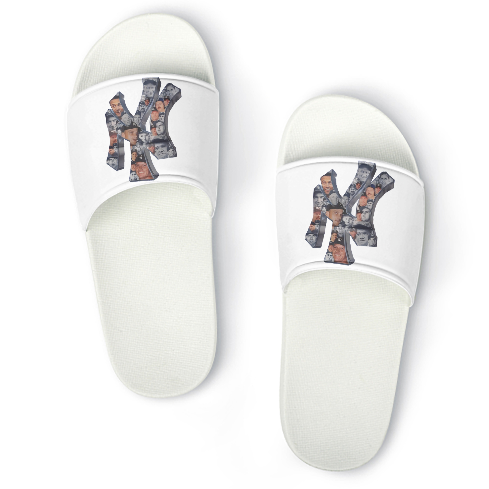 New York Yankees 279 PVC Home Slippers For Men & Women – Durable, Comfortable, Waterproof, Non-Slip, Stylish Casual Indoor & Outdoor Sandals