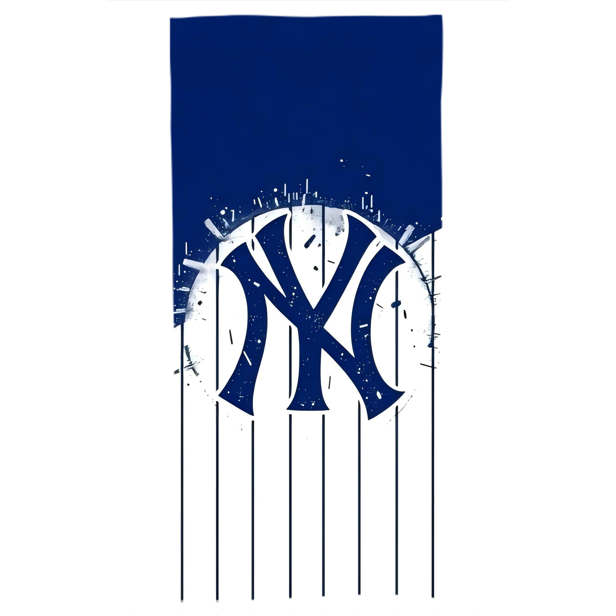 New York Yankees 106 Bath Towel 70x140 Cm – Soft & Quick Drying Polyester Shower Towel For Adults – Highly Absorbent, Lightweight, Skin-Friendly, Machine Washable – Ideal For Bathroom, Gym, Travel