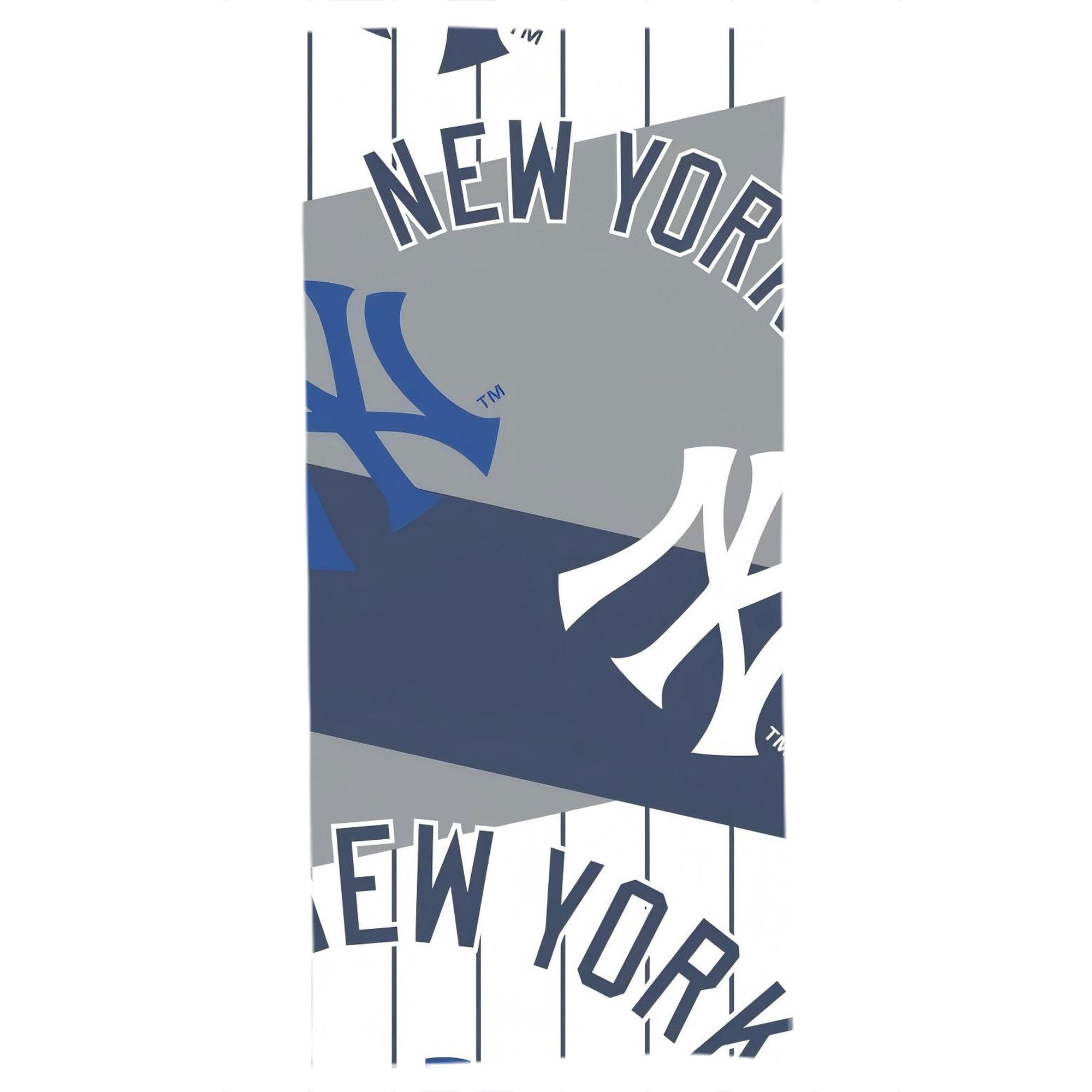New York Yankees 133 Bath Towel 70x140 Cm – Soft & Quick Drying Polyester Shower Towel For Adults – Highly Absorbent, Lightweight, Skin-Friendly, Machine Washable – Ideal For Bathroom, Gym, Travel