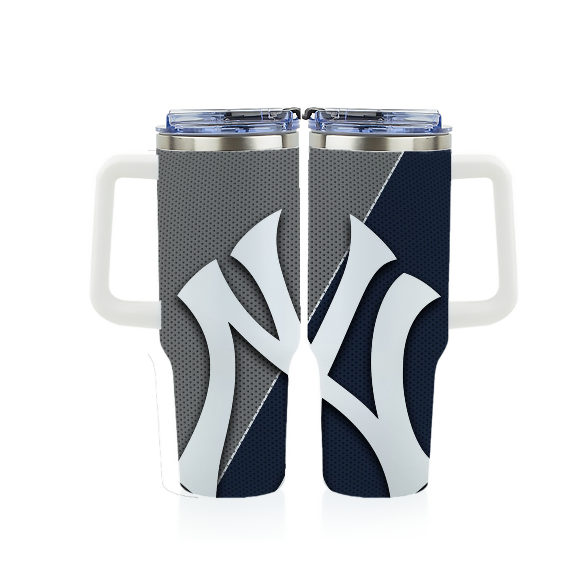 New York Yankees 177 40oz Full Wrap Car Tumbler – Durable Stainless Steel Travel Mug With Vibrant UV Print – Double Wall Insulated, Fits Most Car Cup Holders