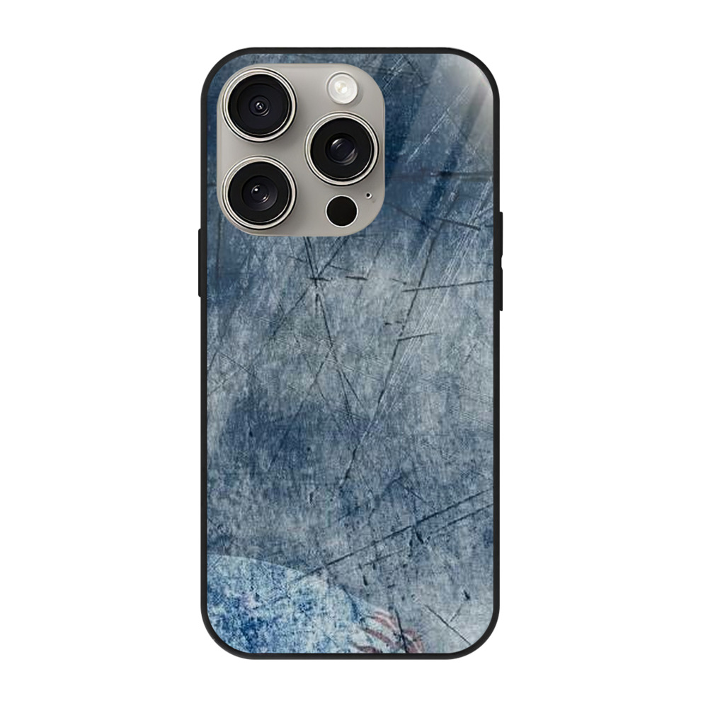 New York Yankees 150 IPhone 15 Pro Mirror Phone Case – UV Printed Glass + TPU – Scratch-Resistant, Wireless Charging Compatible, Precise Fit & Stylish Design