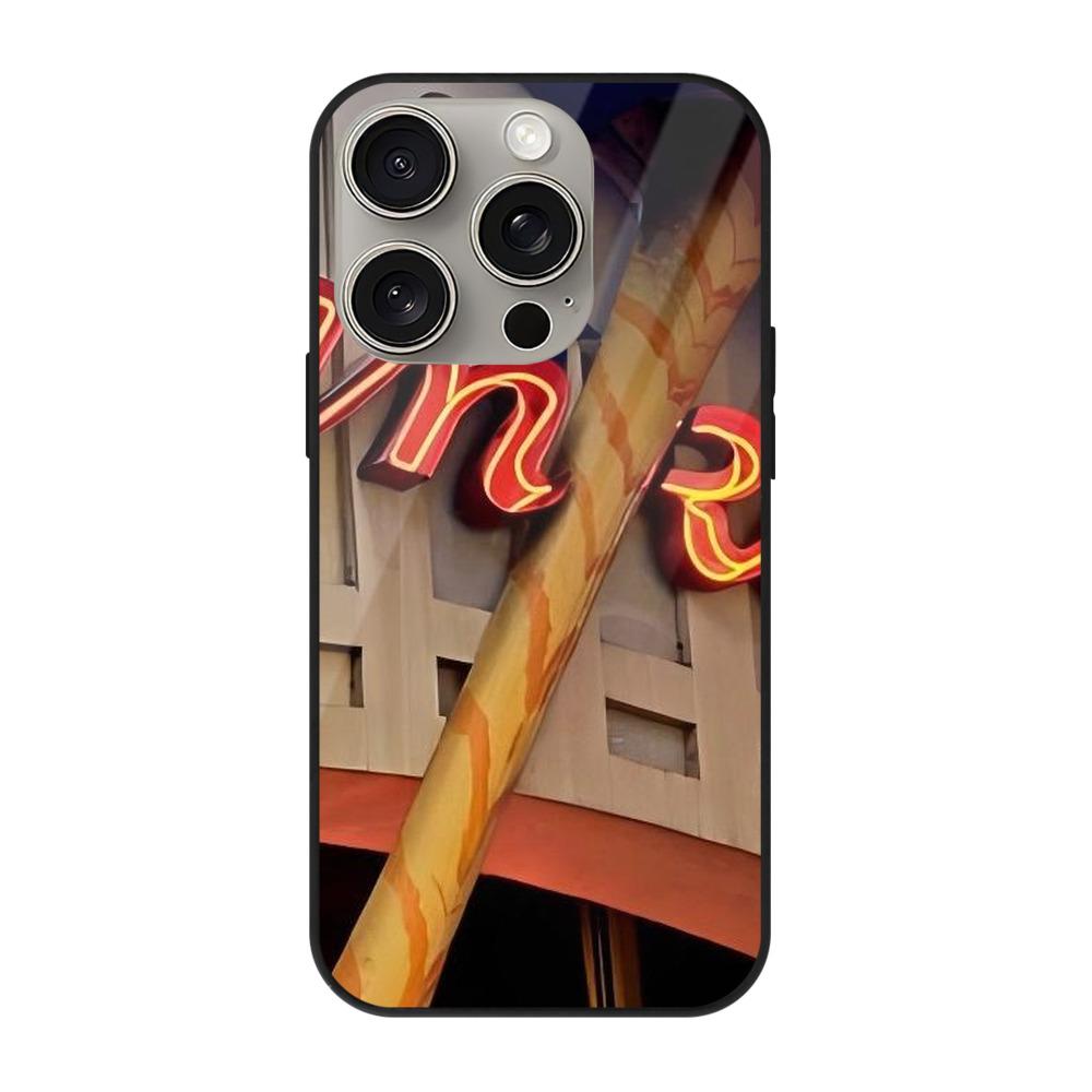 New York Yankees 178 IPhone 15 Pro Mirror Phone Case – UV Printed Glass + TPU – Scratch-Resistant, Wireless Charging Compatible, Precise Fit & Stylish Design