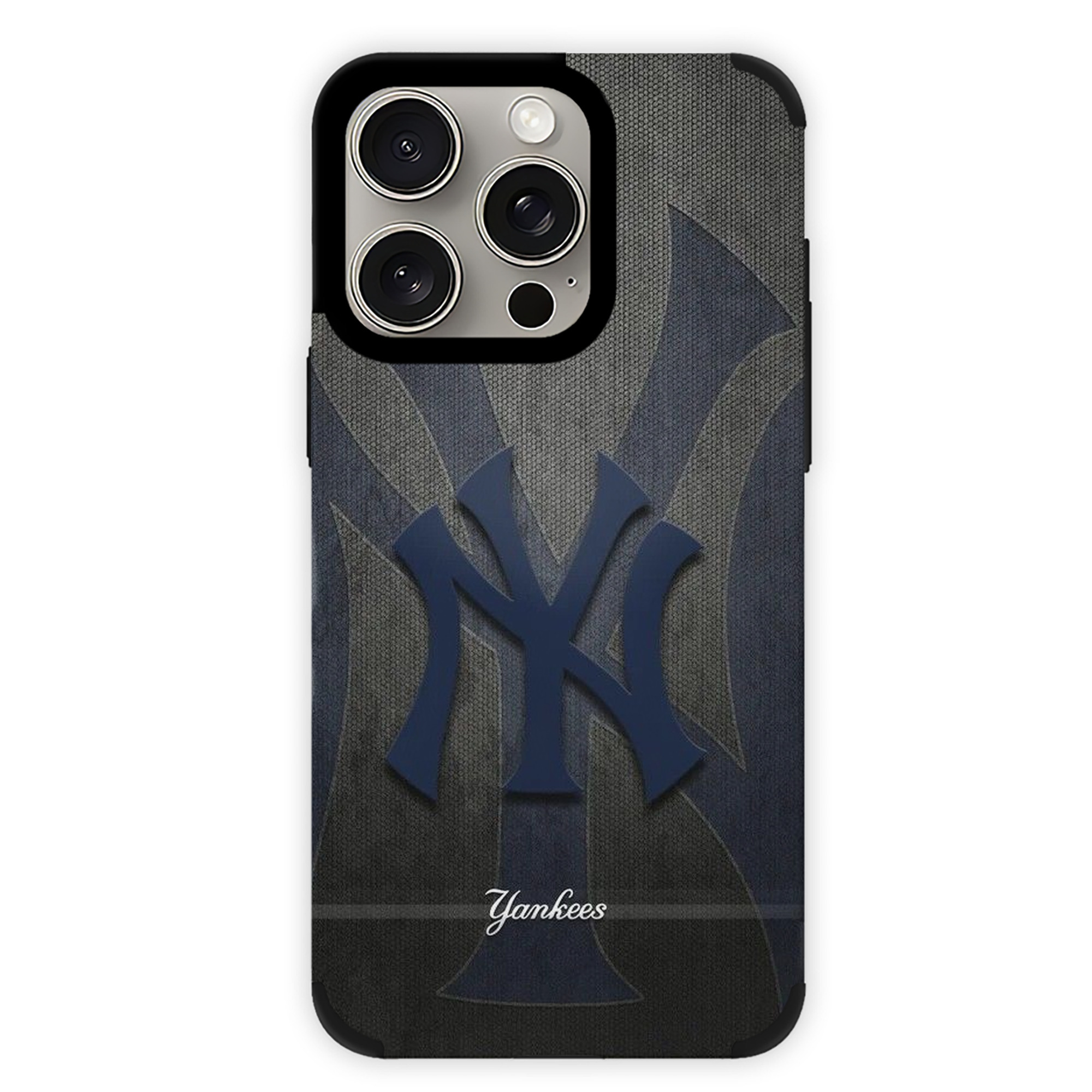 New York Yankees 153 IPhone 15 Pro Max PU Leather Case – Soft Lining, 360° Protection – Precise Fit, 3D Buttons, Easy Charging – Anti-Yellowing, Easy To Clean