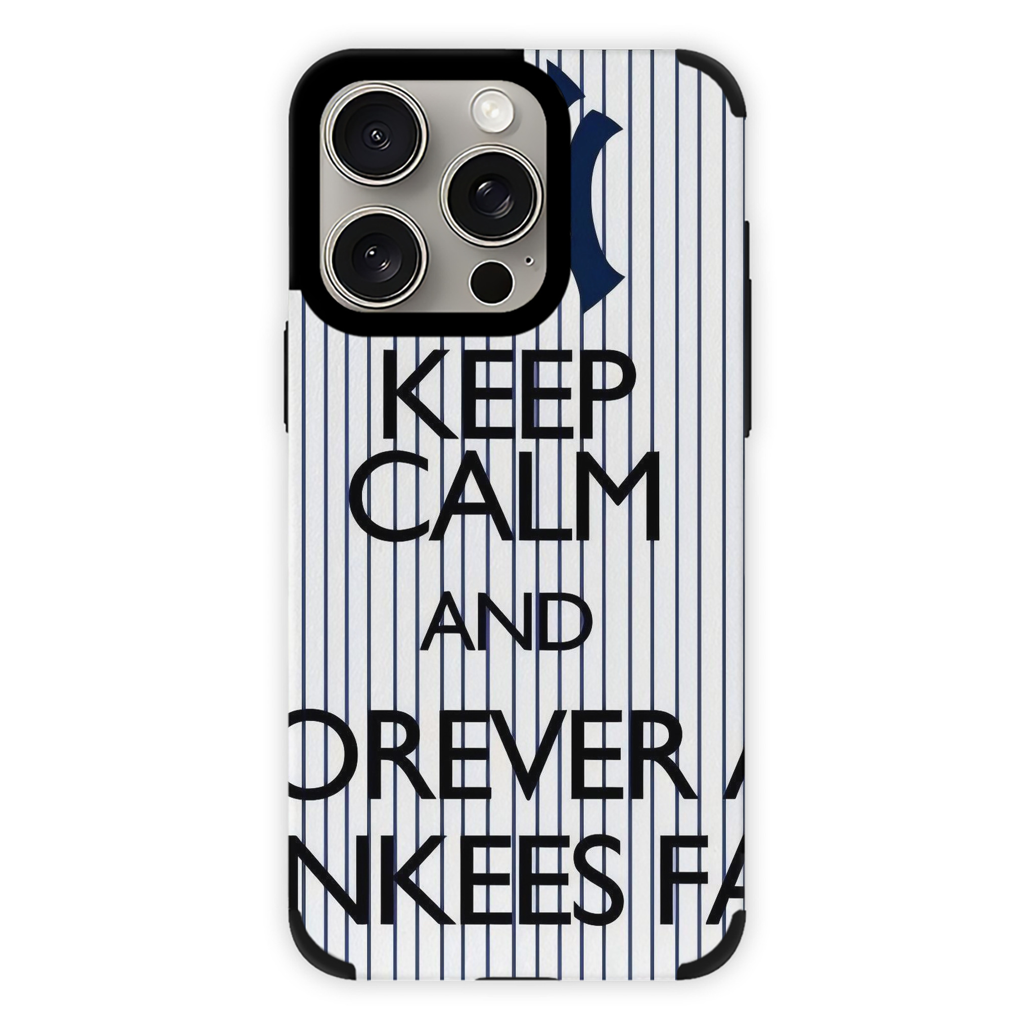 New York Yankees 158 IPhone 15 Pro Max PU Leather Case – Soft Lining, 360° Protection – Precise Fit, 3D Buttons, Easy Charging – Anti-Yellowing, Easy To Clean