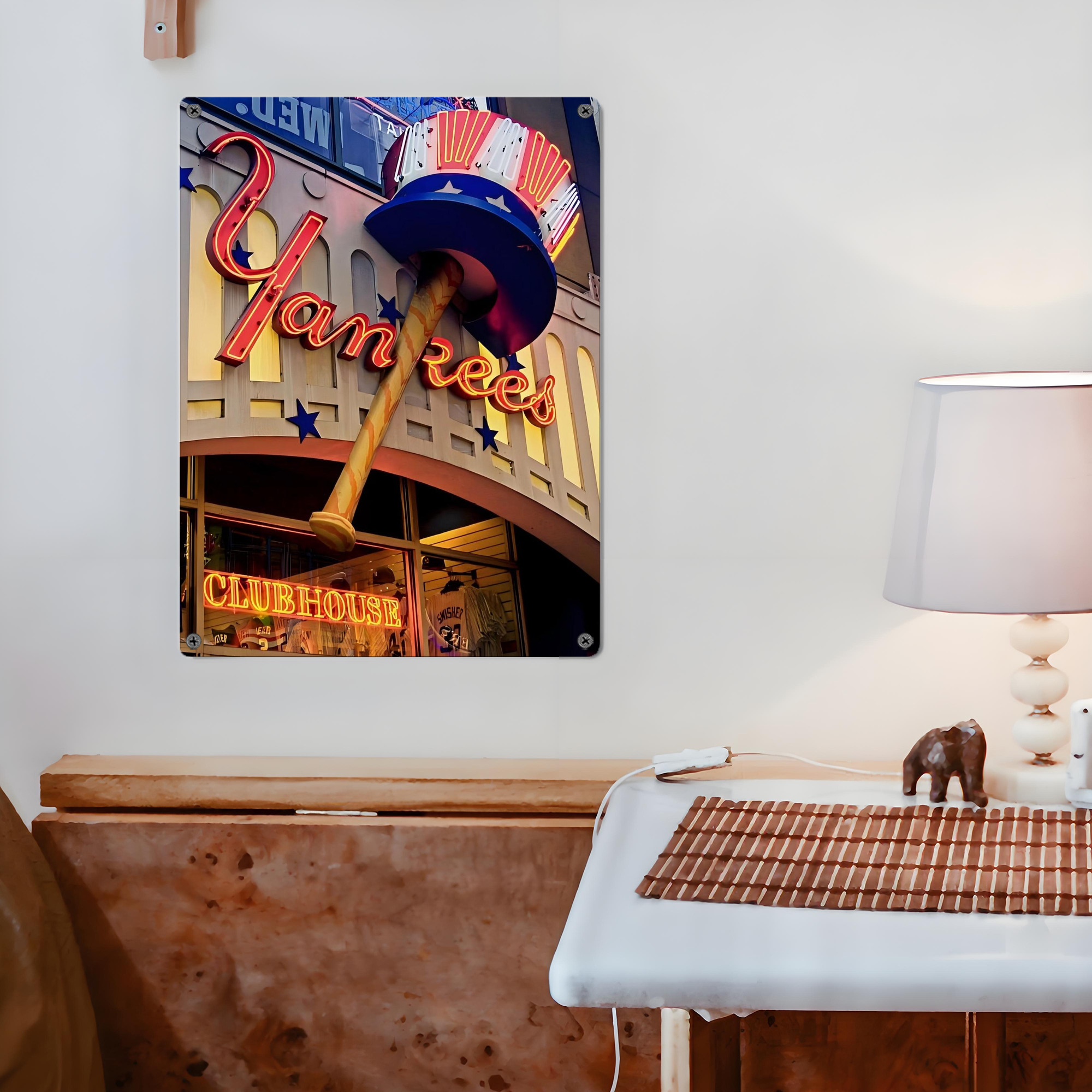 New York Yankees 178 Vintage Metal Tin Sign 12x16inch – Retro Wall Art Decor For Home, Bar, Kitchen, Bedroom, Office – Durable Iron Sheet Poster, Easy To Hang, Full-Color Printing