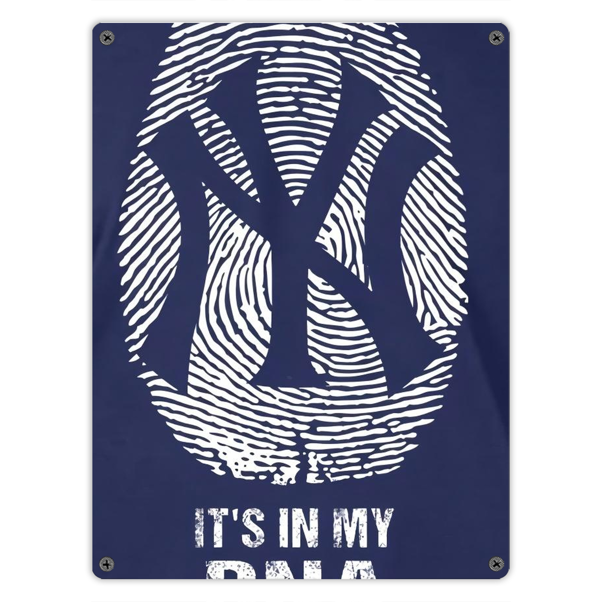 New York Yankees 145 Vintage Metal Tin Sign 12x16inch – Retro Wall Art Decor For Home, Bar, Kitchen, Bedroom, Office – Durable Iron Sheet Poster, Easy To Hang, Full-Color Printing