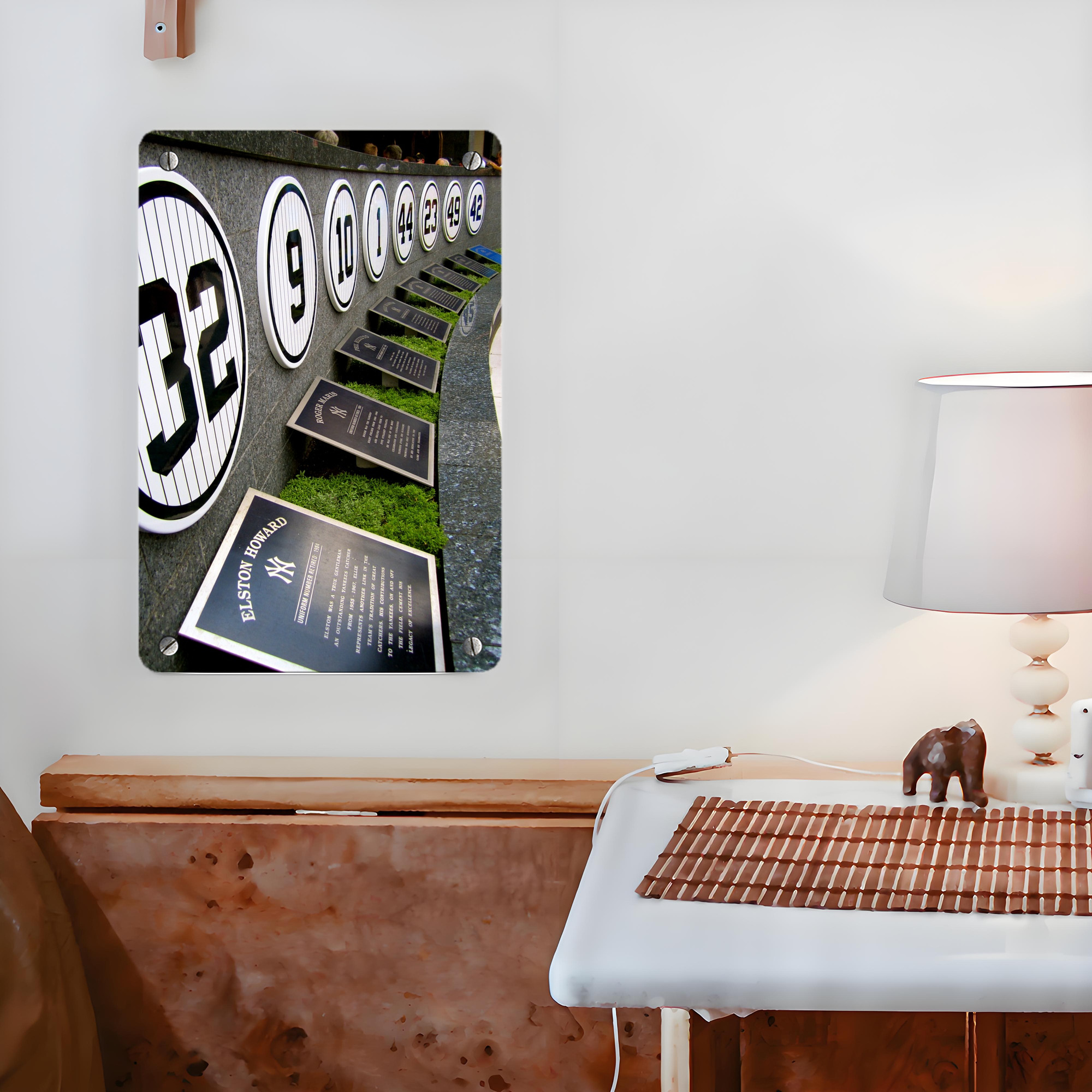 New York Yankees 253 Metal Tin Sign 8x12inch - High-Quality Full-Print Decorative Wall Art, Durable Rust-Resistant Metal Plaque For Living Room, Bedroom, Kitchen, Office, Bar Décor