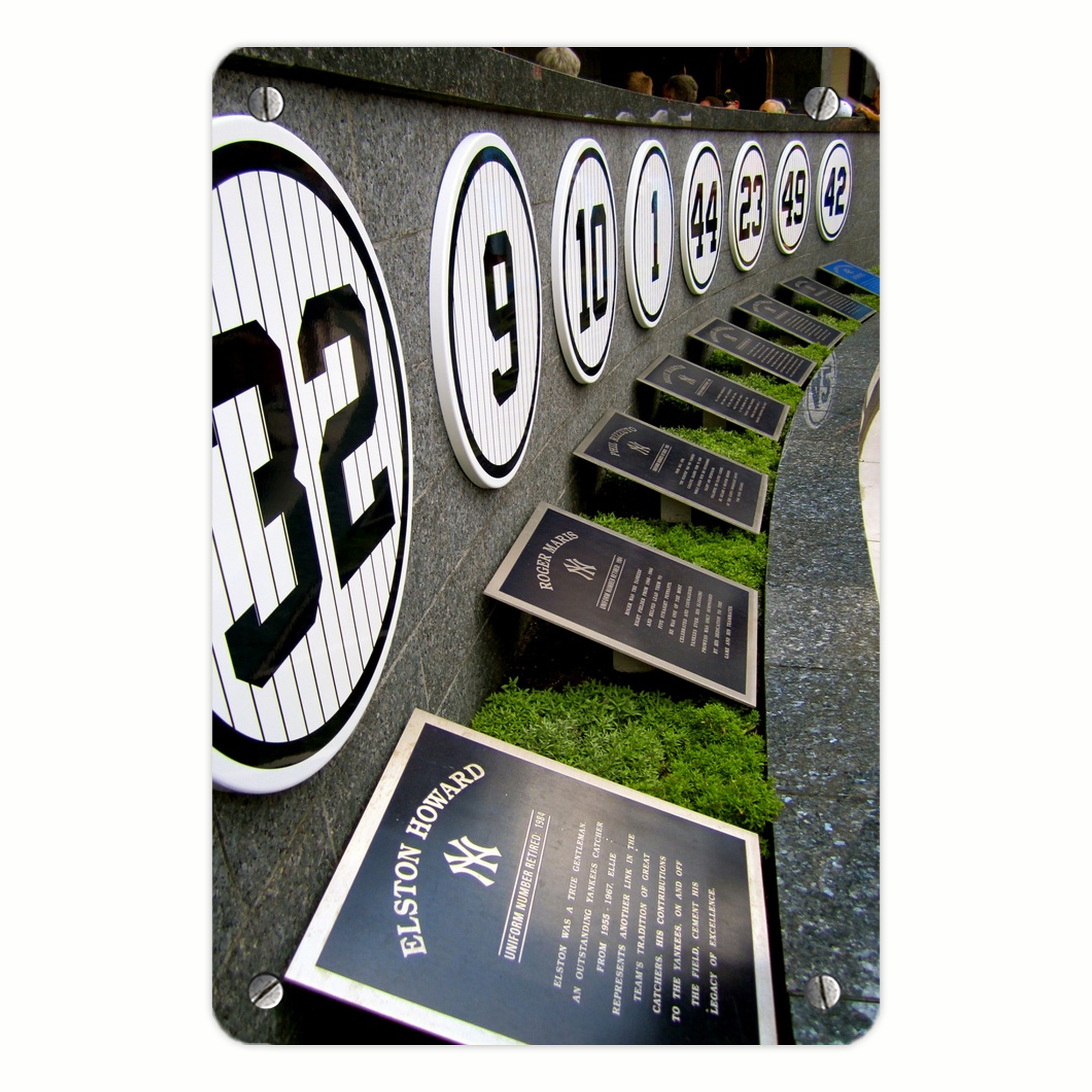 New York Yankees 253 Metal Tin Sign 8x12inch - High-Quality Full-Print Decorative Wall Art, Durable Rust-Resistant Metal Plaque For Living Room, Bedroom, Kitchen, Office, Bar Décor