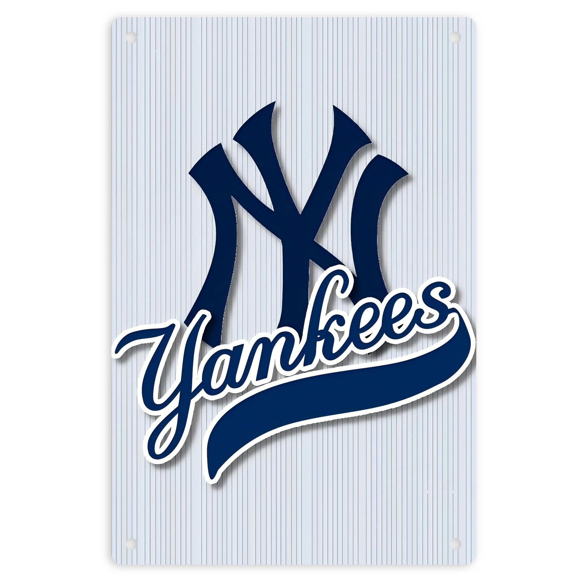 New York Yankees 151 8x12inch Vertical Aluminum Sign - Durable Fade-Resistant Indoor/Outdoor Safety & Information Plaque For Office, Hotel, Restaurant, Bar, Public Spaces