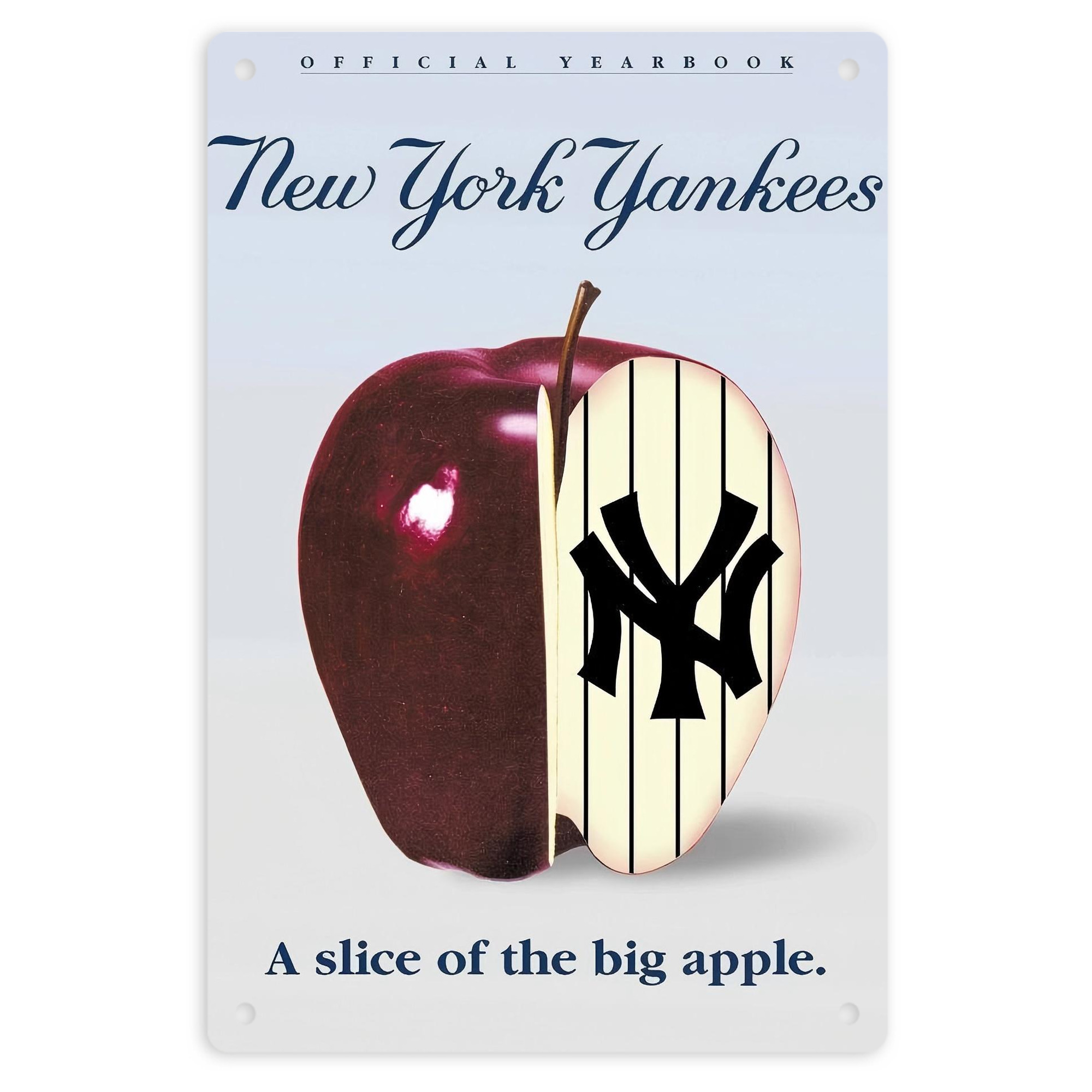 New York Yankees 202 8x12inch Vertical Aluminum Sign - Durable Fade-Resistant Indoor/Outdoor Safety & Information Plaque For Office, Hotel, Restaurant, Bar, Public Spaces