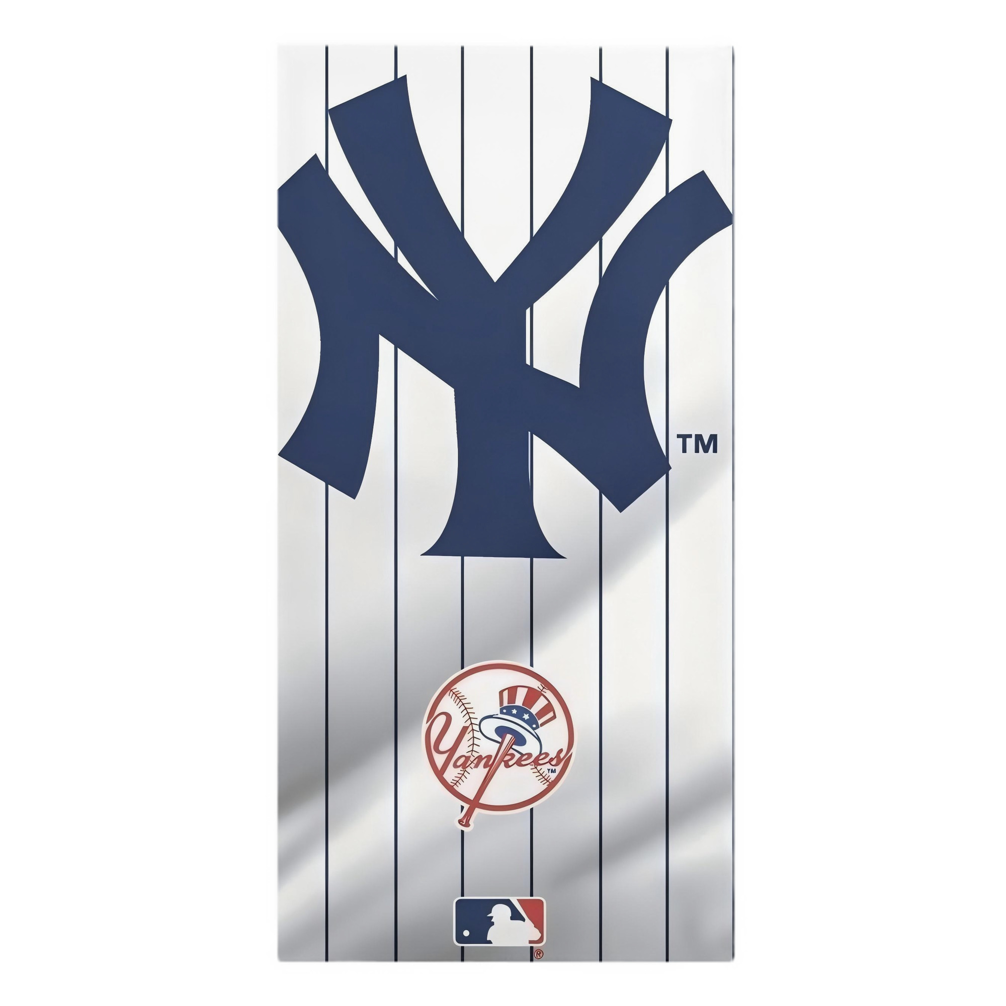 New York Yankees 126 Premium Microfiber Beach Towel – Soft, Large Size, Multi-Purpose For Beach, Picnic & Kids, Lightweight & Portable With Carry Bag, Easy Care
