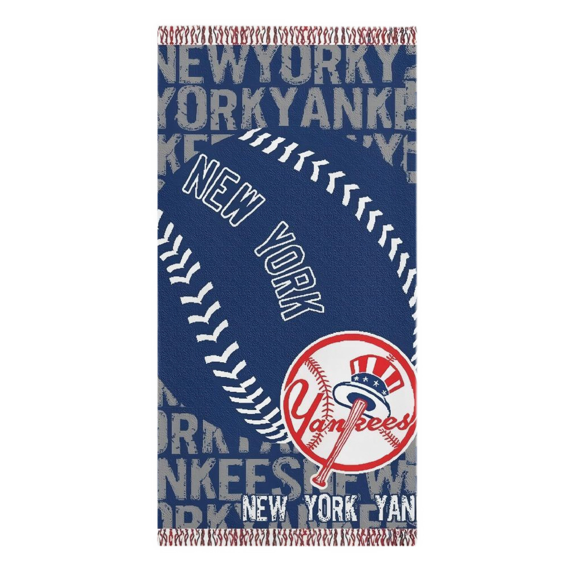New York Yankees 198 Premium Microfiber Beach Towel – Soft, Large Size, Multi-Purpose For Beach, Picnic & Kids, Lightweight & Portable With Carry Bag, Easy Care