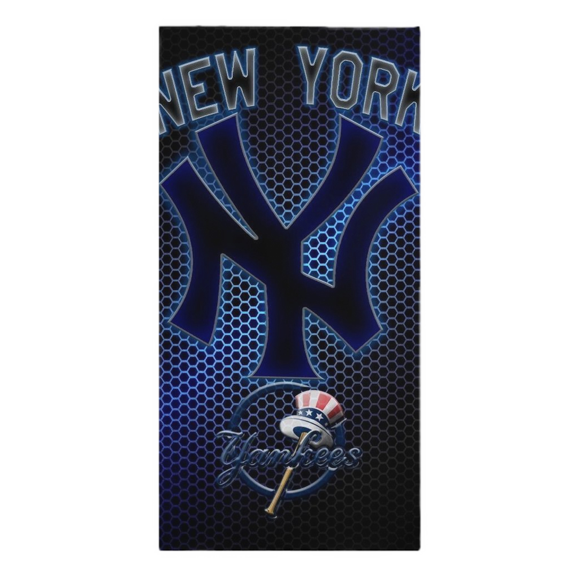 New York Yankees 319 Premium Microfiber Beach Towel – Soft, Large Size, Multi-Purpose For Beach, Picnic & Kids, Lightweight & Portable With Carry Bag, Easy Care