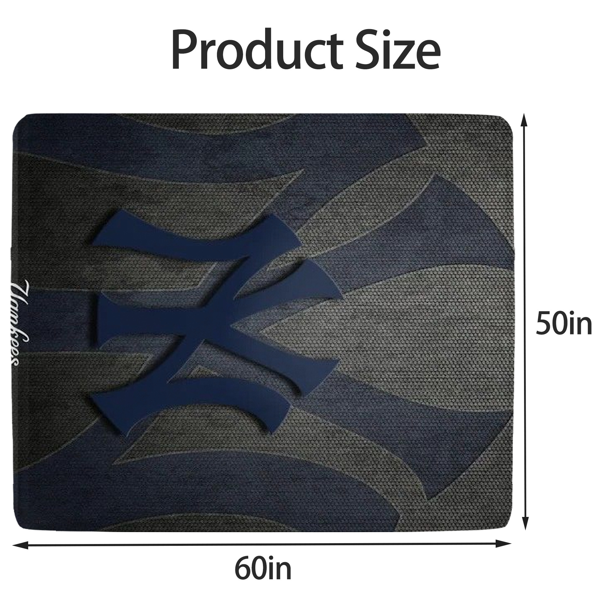 New York Yankees 153 Soft Fleece Throw Blanket 50 X 60 Inch – Super Soft, Lightweight, And Durable – Perfect For Sofa, Bed, Camping, And More – Ideal Gift For Family And Friends