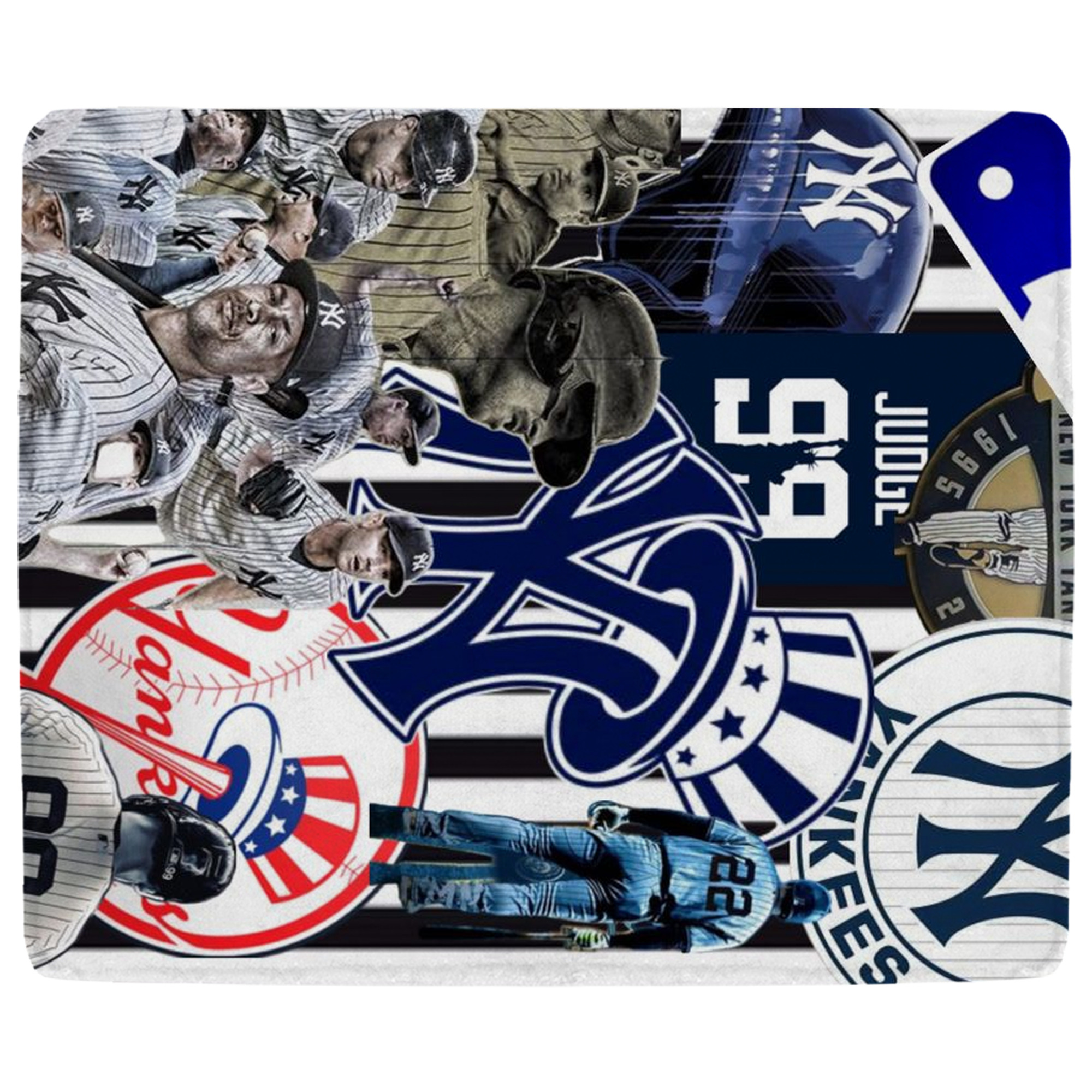 New York Yankees 138 Soft Fleece Throw Blanket 50 X 60 Inch – Super Soft, Lightweight, And Durable – Perfect For Sofa, Bed, Camping, And More – Ideal Gift For Family And Friends