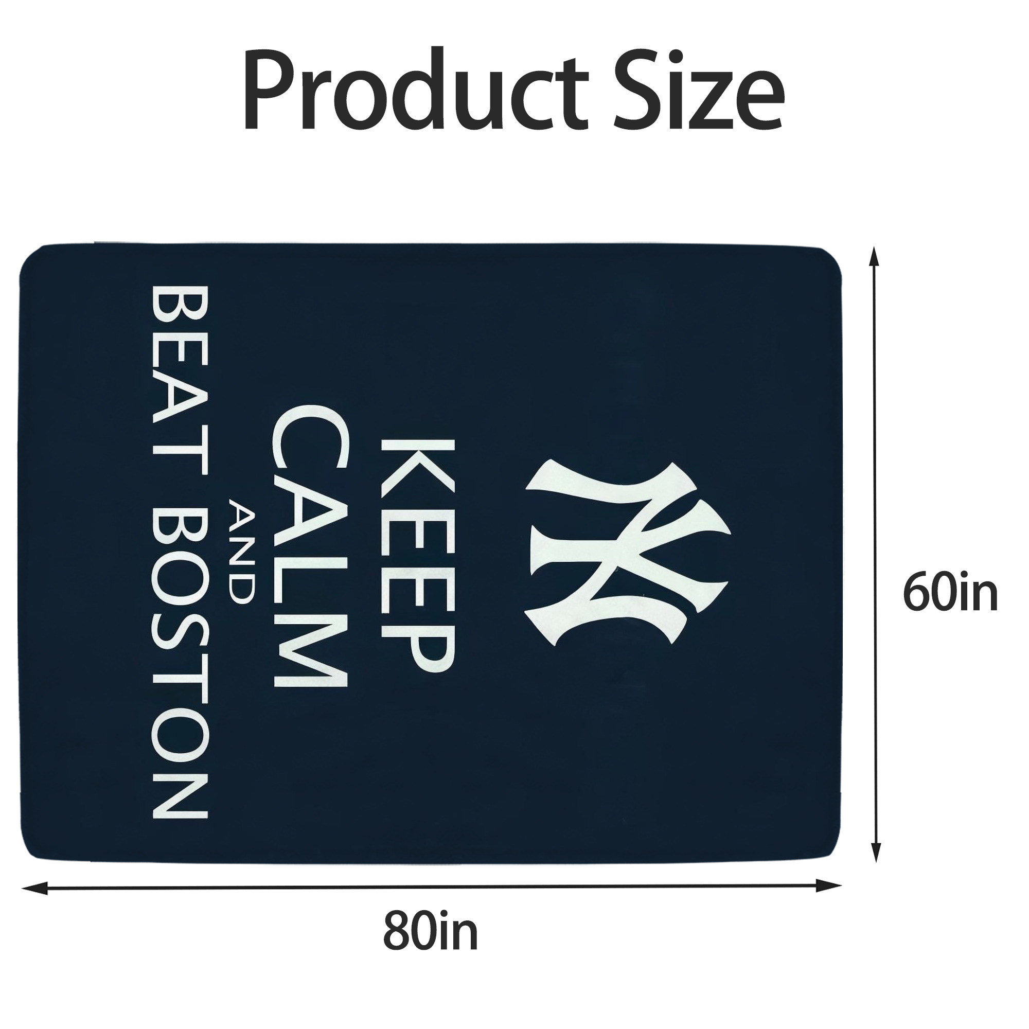 New York Yankees 136 Soft Fleece Throw Blanket 60 X 80 Inch – Super Soft, Lightweight, And Durable – Perfect For Sofa, Bed, Camping, And More – Ideal Gift For Family And Friends