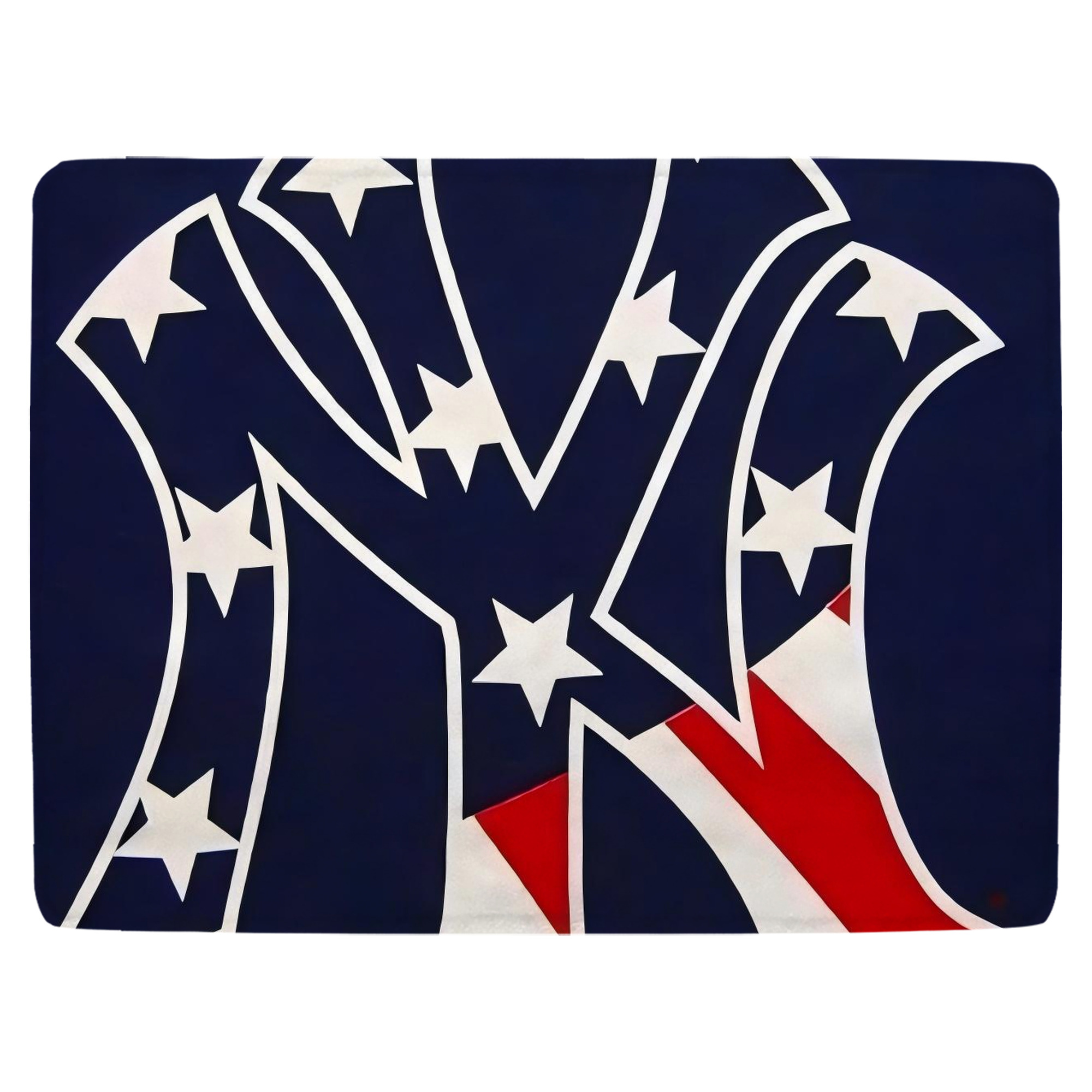 New York Yankees Logo USA Soft Fleece Throw Blanket 60 X 80 Inch – Super Soft, Lightweight, And Durable – Perfect For Sofa, Bed, Camping, And More – Ideal Gift For Family And Friends