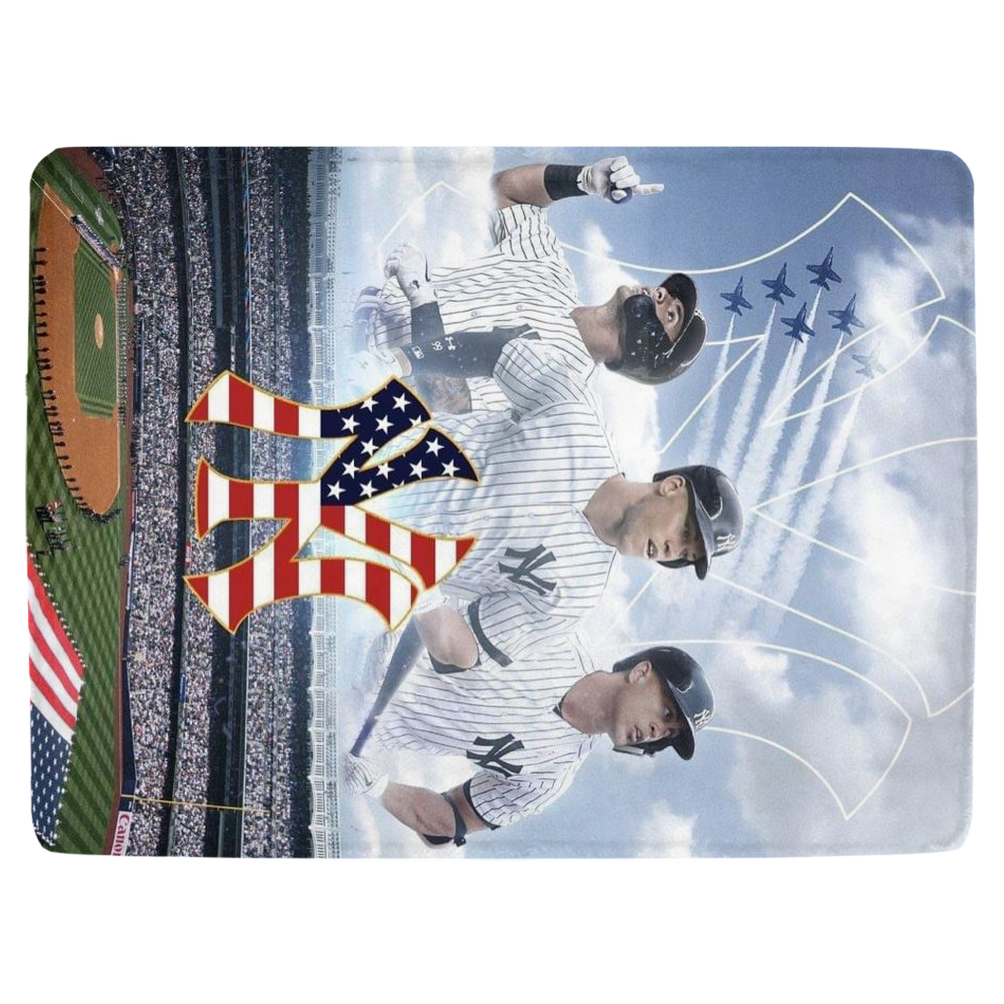 New York Yankees 161 Soft Fleece Throw Blanket 60 X 80 Inch – Super Soft, Lightweight, And Durable – Perfect For Sofa, Bed, Camping, And More – Ideal Gift For Family And Friends