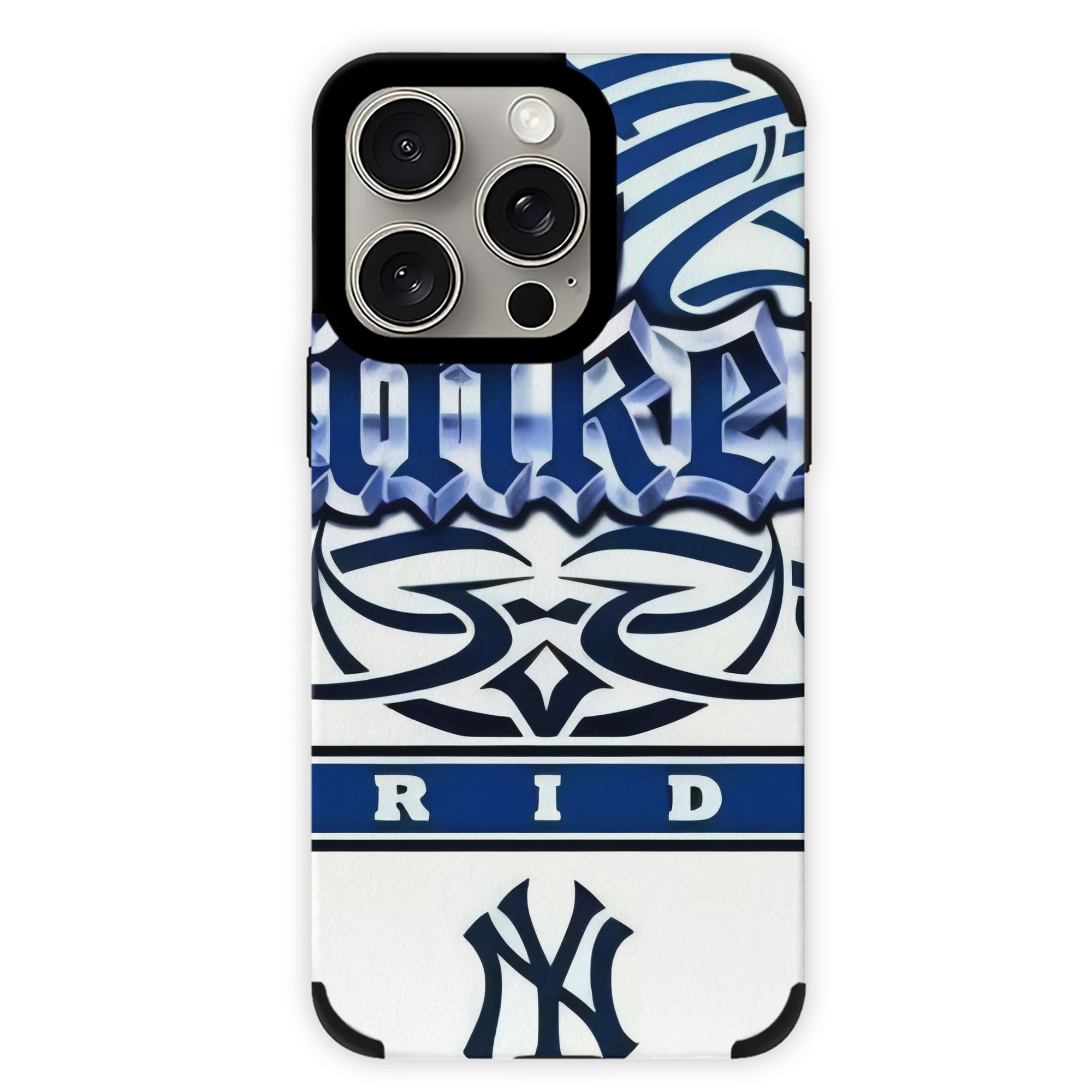 New York Yankees 304 IPhone 15 Pro Max PU Leather Case – Soft Lining, 360° Protection – Precise Fit, 3D Buttons, Easy Charging – Anti-Yellowing, Easy To Clean