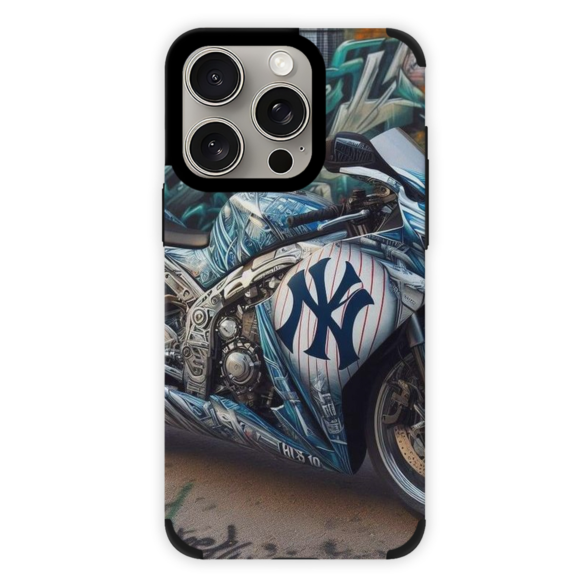 New York Yankees 343 IPhone 15 Pro Max PU Leather Case – Soft Lining, 360° Protection – Precise Fit, 3D Buttons, Easy Charging – Anti-Yellowing, Easy To Clean