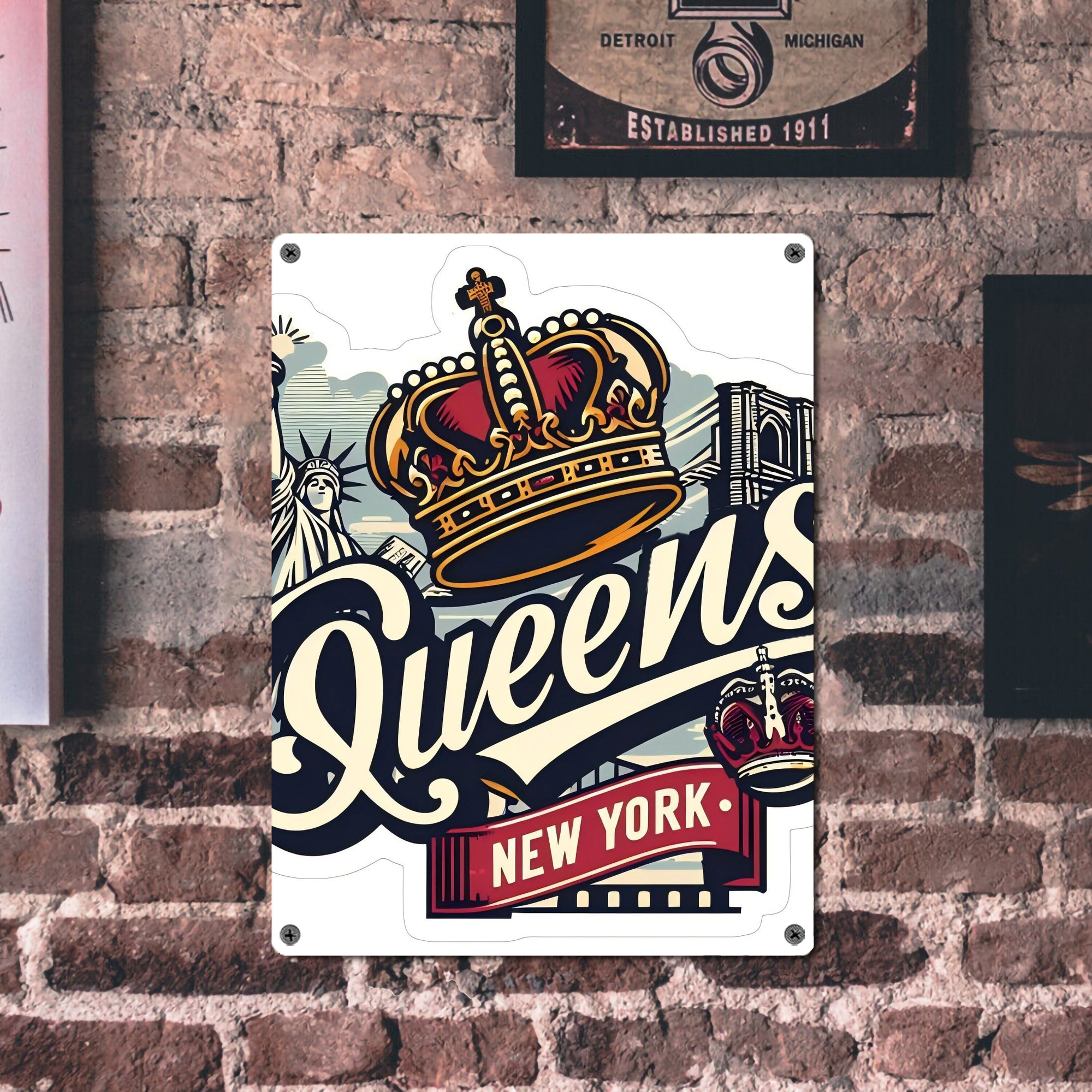 New York Yankees 248 Vintage Metal Tin Sign 12x16inch – Retro Wall Art Decor For Home, Bar, Kitchen, Bedroom, Office – Durable Iron Sheet Poster, Easy To Hang, Full-Color Printing