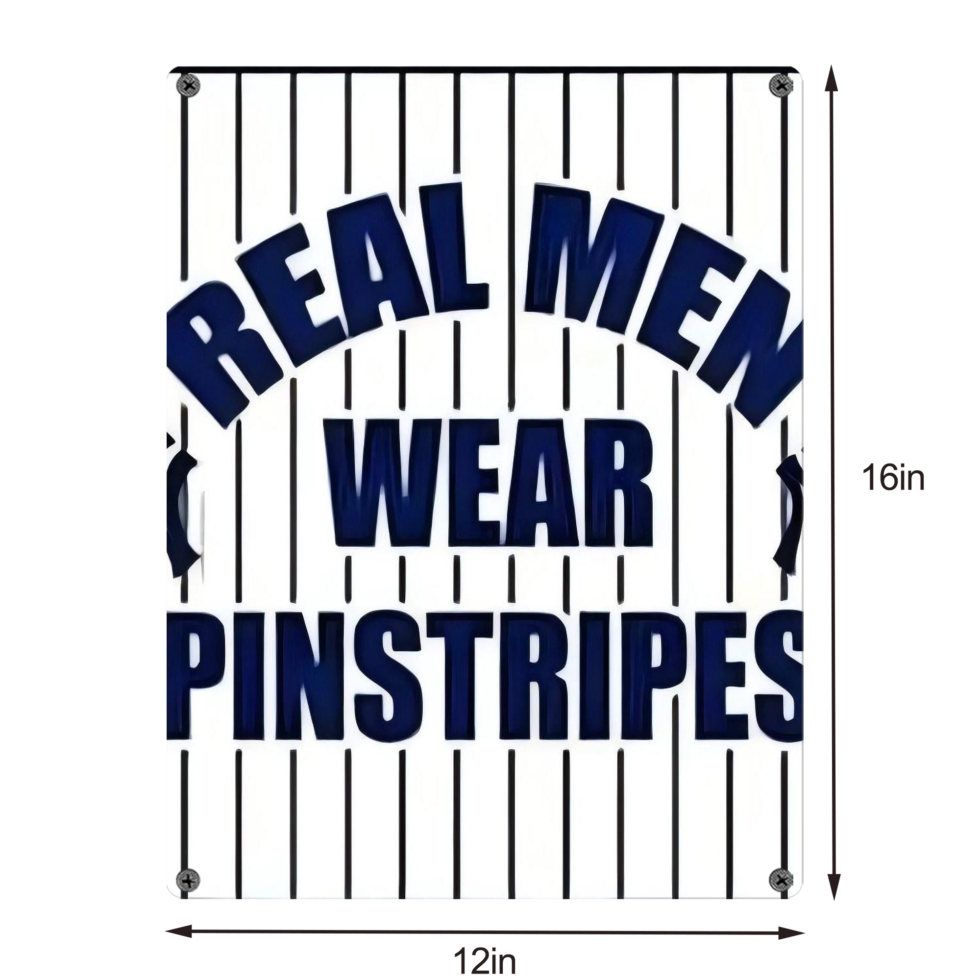 New York Yankees 262 Vintage Metal Tin Sign 12x16inch – Retro Wall Art Decor For Home, Bar, Kitchen, Bedroom, Office – Durable Iron Sheet Poster, Easy To Hang, Full-Color Printing