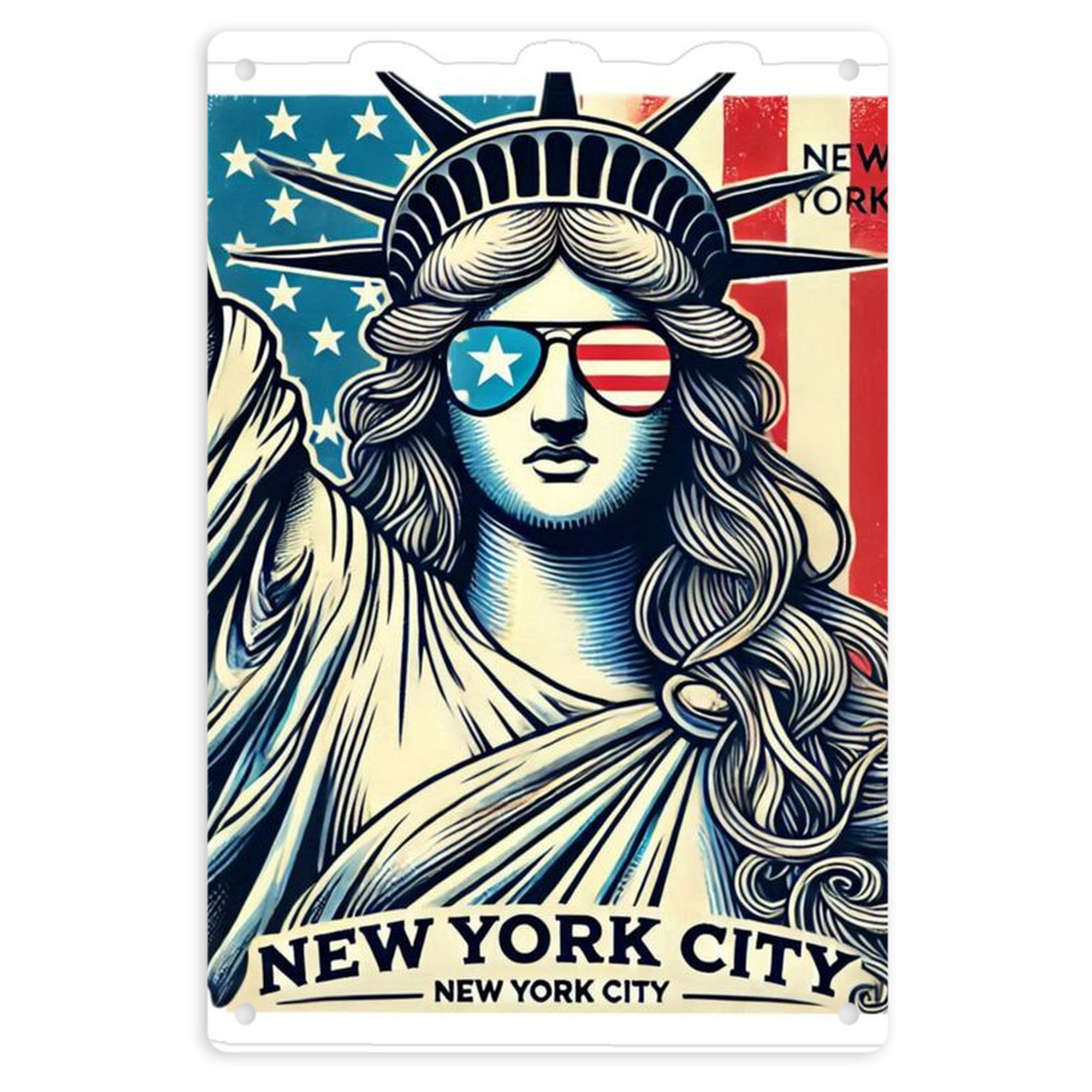 New York Yankees 114 8x12inch Vertical Aluminum Sign - Durable Fade-Resistant Indoor/Outdoor Safety & Information Plaque For Office, Hotel, Restaurant, Bar, Public Spaces