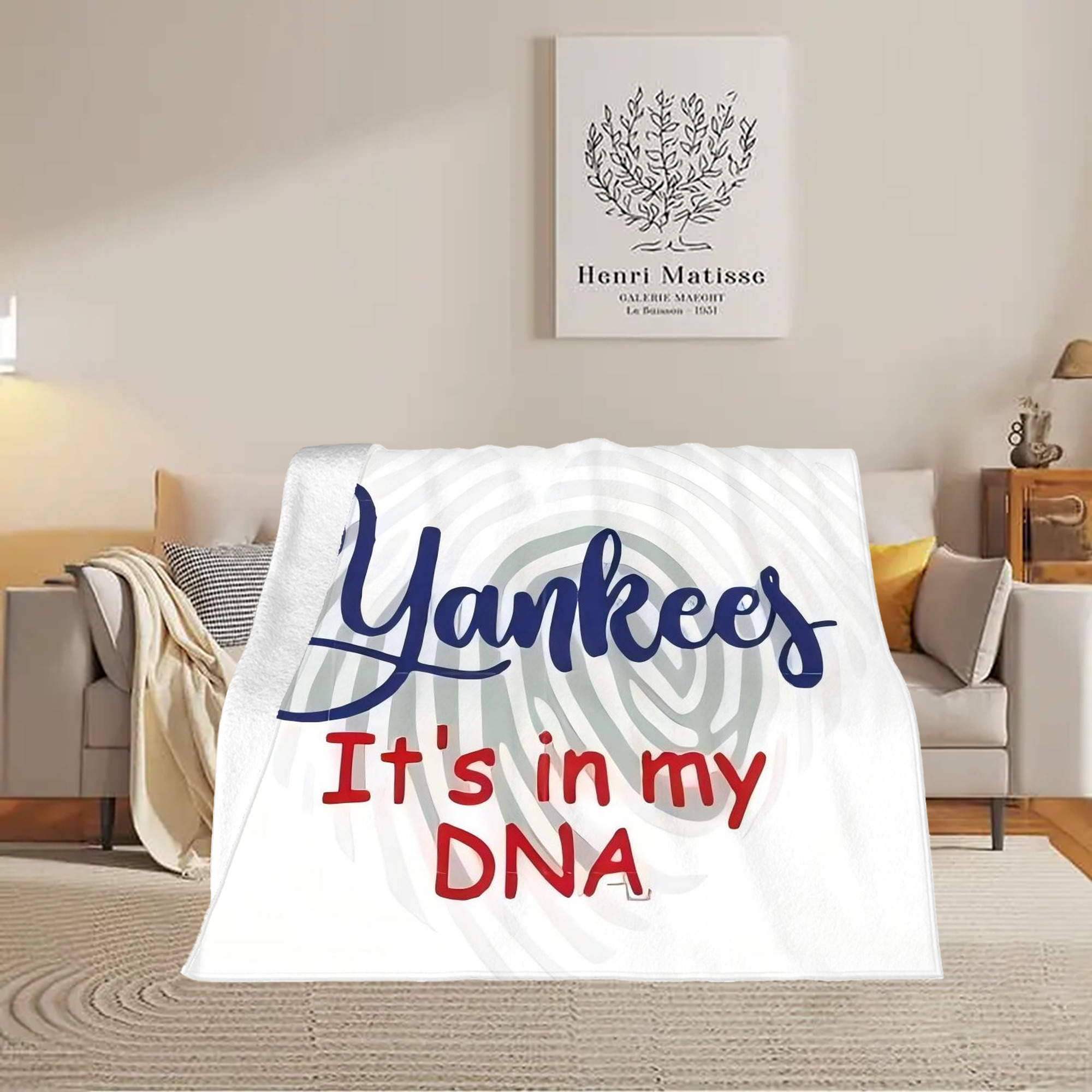 New York Yankees 234 Soft Fleece Throw Blanket 50 X 60 Inch – Super Soft, Lightweight, And Durable – Perfect For Sofa, Bed, Camping, And More – Ideal Gift For Family And Friends
