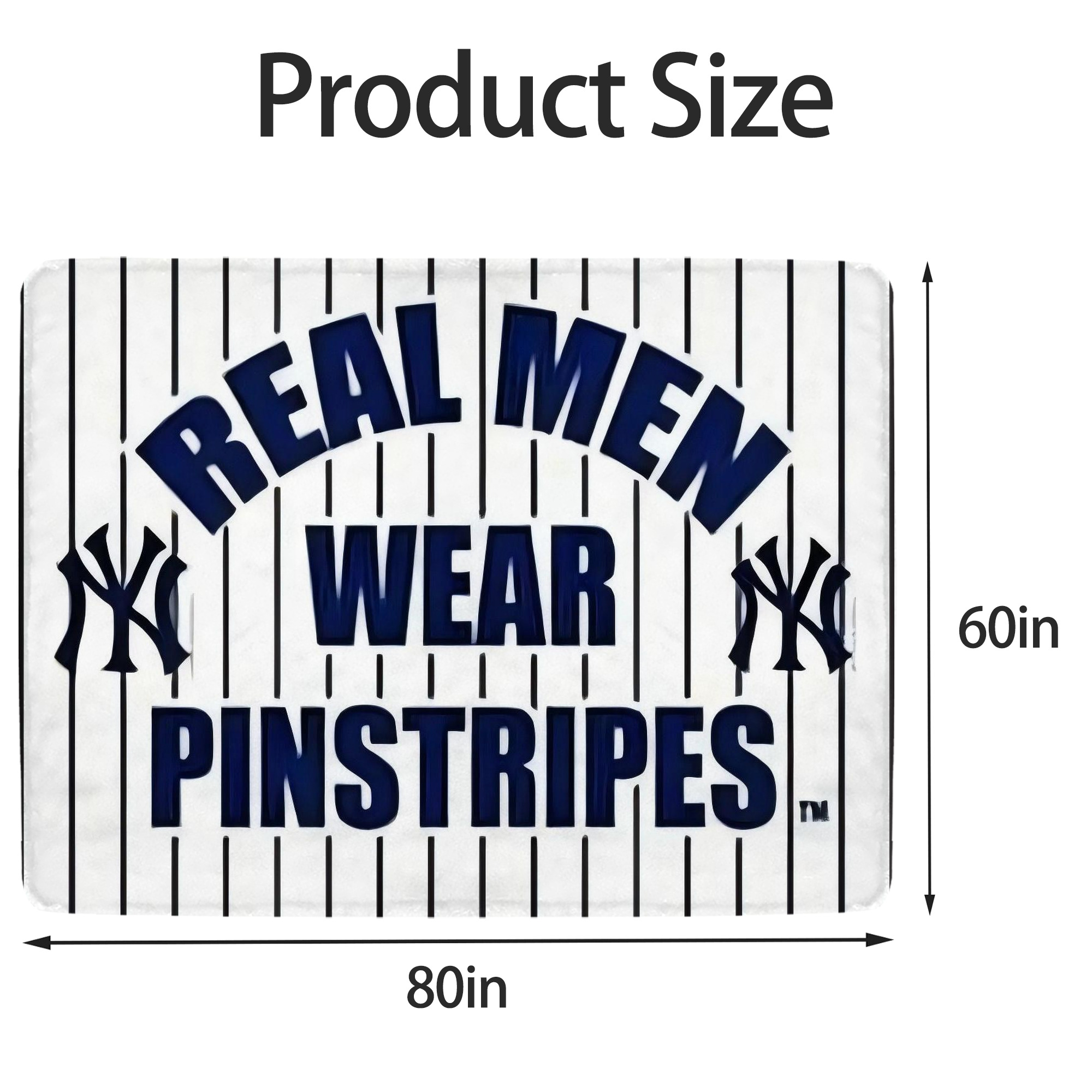 New York Yankees 262 Soft Fleece Throw Blanket 60 X 80 Inch – Super Soft, Lightweight, And Durable – Perfect For Sofa, Bed, Camping, And More – Ideal Gift For Family And Friends