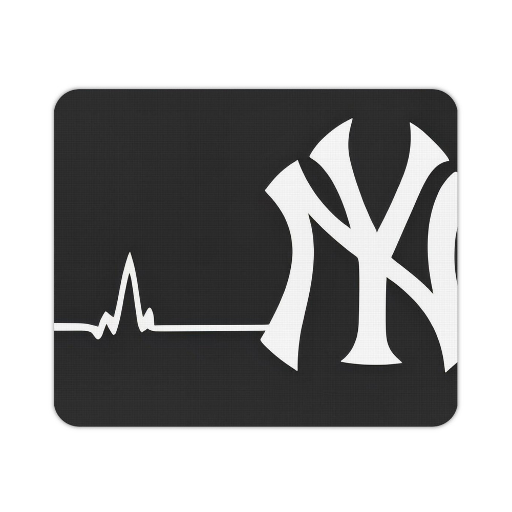 New York Yankees 350 Durable Rubber Mouse Pad With Stitched Edges, Waterproof, Non-Slip Surface, Ultra-Thin Design For Gaming, Office