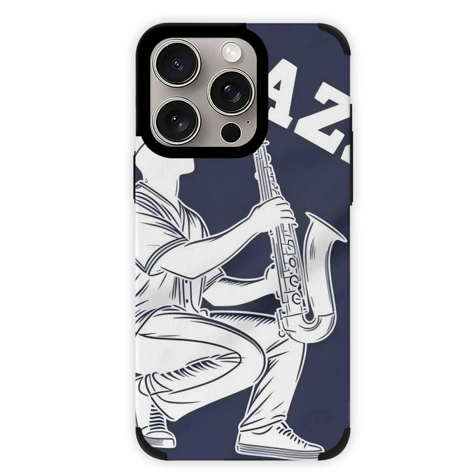 Jazz Chisholm Jr. 56 IPhone 15 Pro Max PU Leather Case – Soft Lining, 360° Protection – Precise Fit, 3D Buttons, Easy Charging – Anti-Yellowing, Easy To Clean