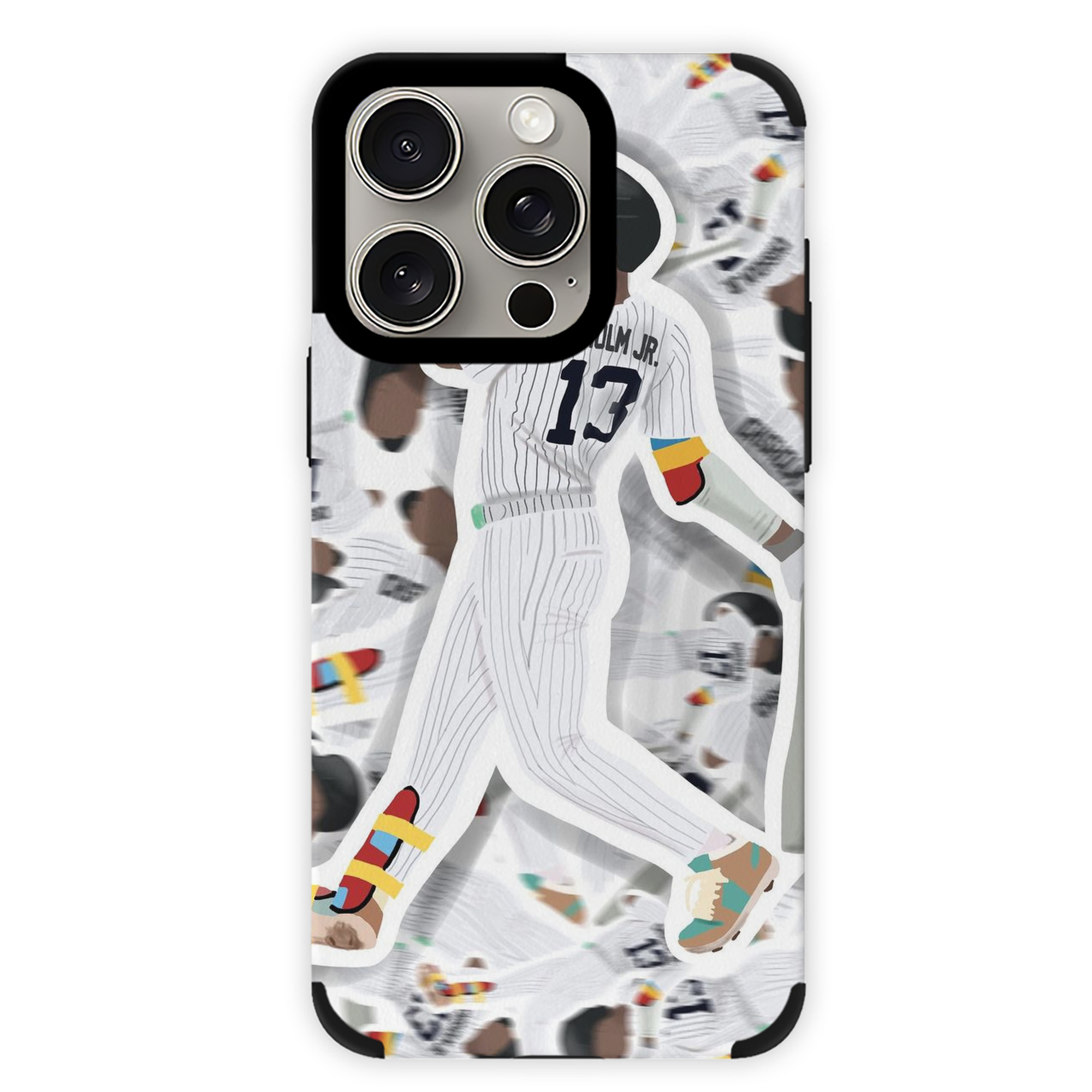 Jazz Chisholm Jr. 63 IPhone 15 Pro Max PU Leather Case – Soft Lining, 360° Protection – Precise Fit, 3D Buttons, Easy Charging – Anti-Yellowing, Easy To Clean