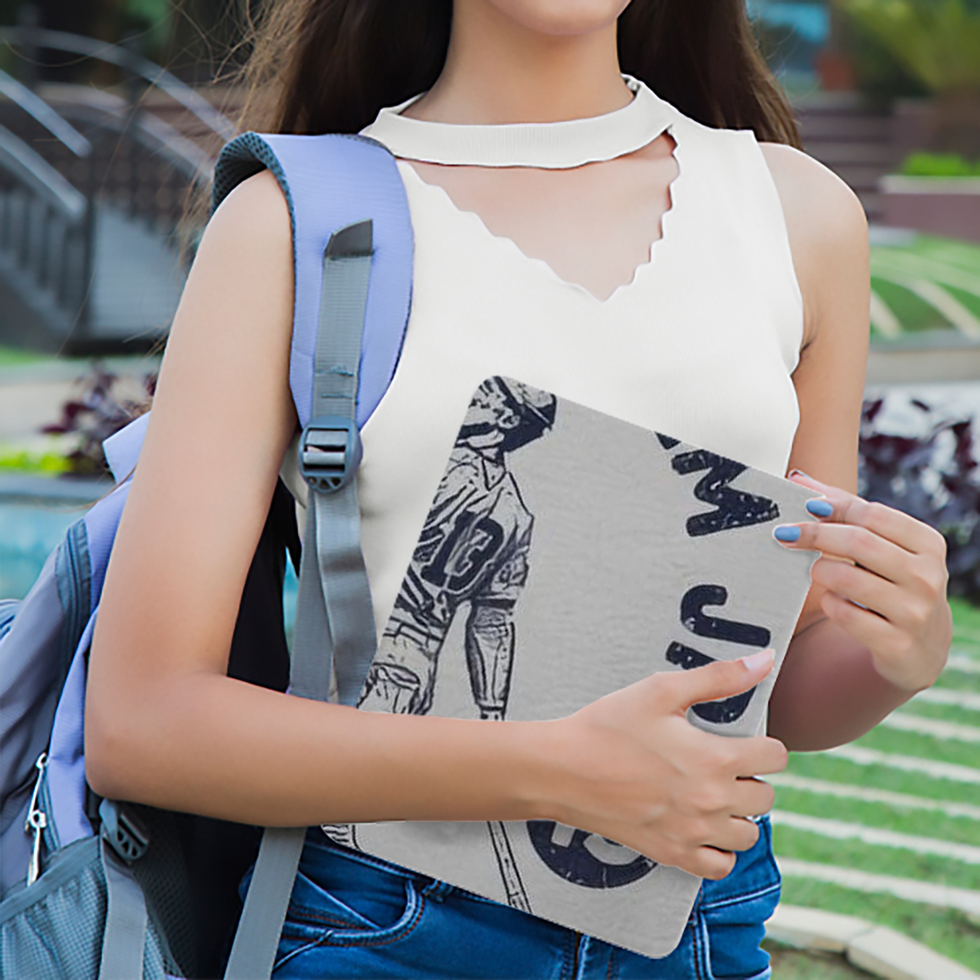 Jazz Chisholm Jr. 49 IPad Book-Style Case With Pencil Slot – Slim PU & TPU Cover – Full Protection, Precise Fit, Water & Scratch Resistant