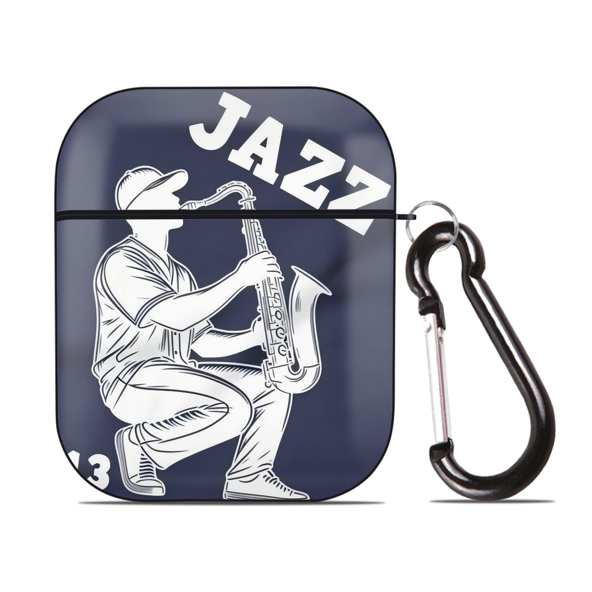 Jazz Chisholm Jr. 56 AirPods 2 Case Hard Shell Black, Flexible PC Material, Precise Cutouts, Full Protection, Anti-Fingerprint, Washable, Includes Keychain – Durable & Slim Design