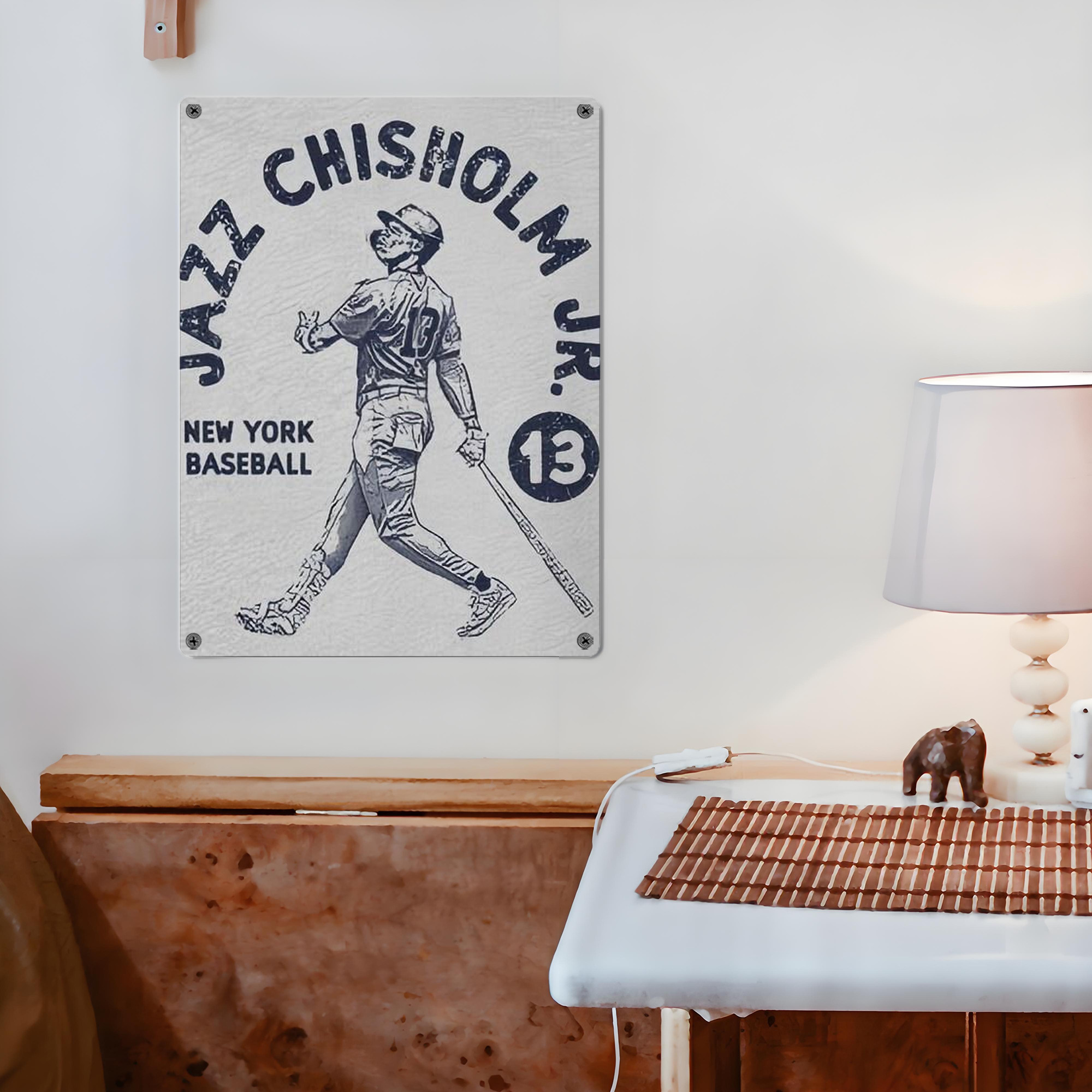 Jazz Chisholm Jr. 49 Vintage Metal Tin Sign 12x16inch – Retro Wall Art Decor For Home, Bar, Kitchen, Bedroom, Office – Durable Iron Sheet Poster, Easy To Hang, Full-Color Printing