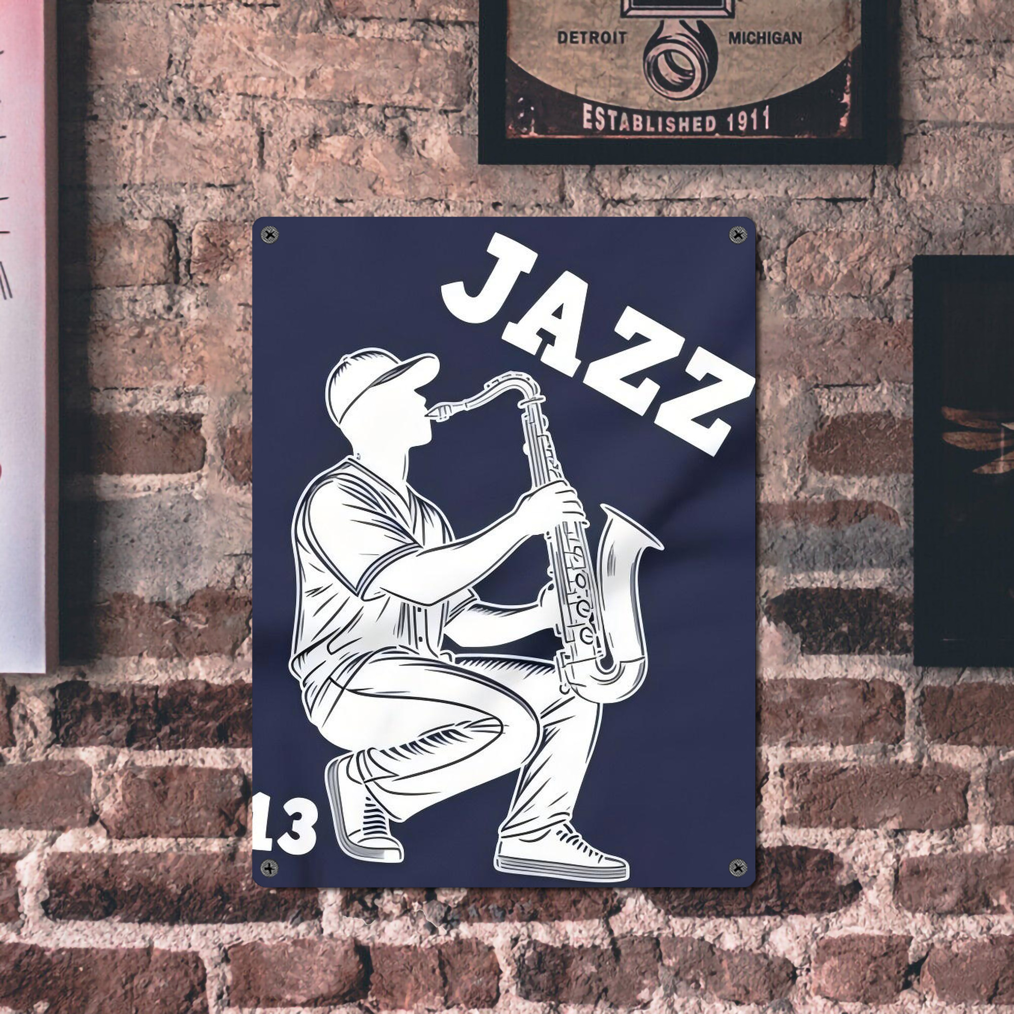 Jazz Chisholm Jr. 56 Vintage Metal Tin Sign 12x16inch – Retro Wall Art Decor For Home, Bar, Kitchen, Bedroom, Office – Durable Iron Sheet Poster, Easy To Hang, Full-Color Printing