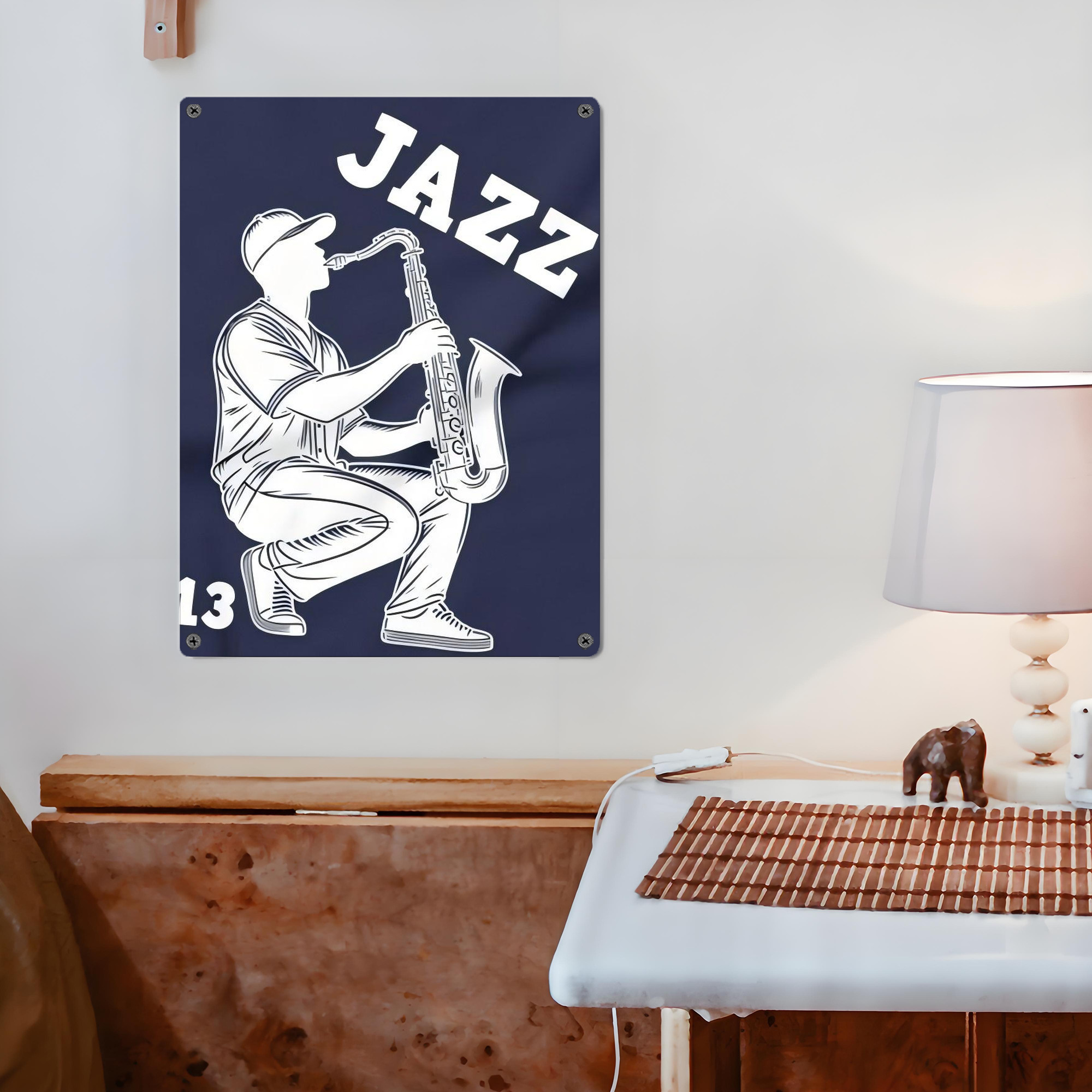 Jazz Chisholm Jr. 56 Vintage Metal Tin Sign 12x16inch – Retro Wall Art Decor For Home, Bar, Kitchen, Bedroom, Office – Durable Iron Sheet Poster, Easy To Hang, Full-Color Printing