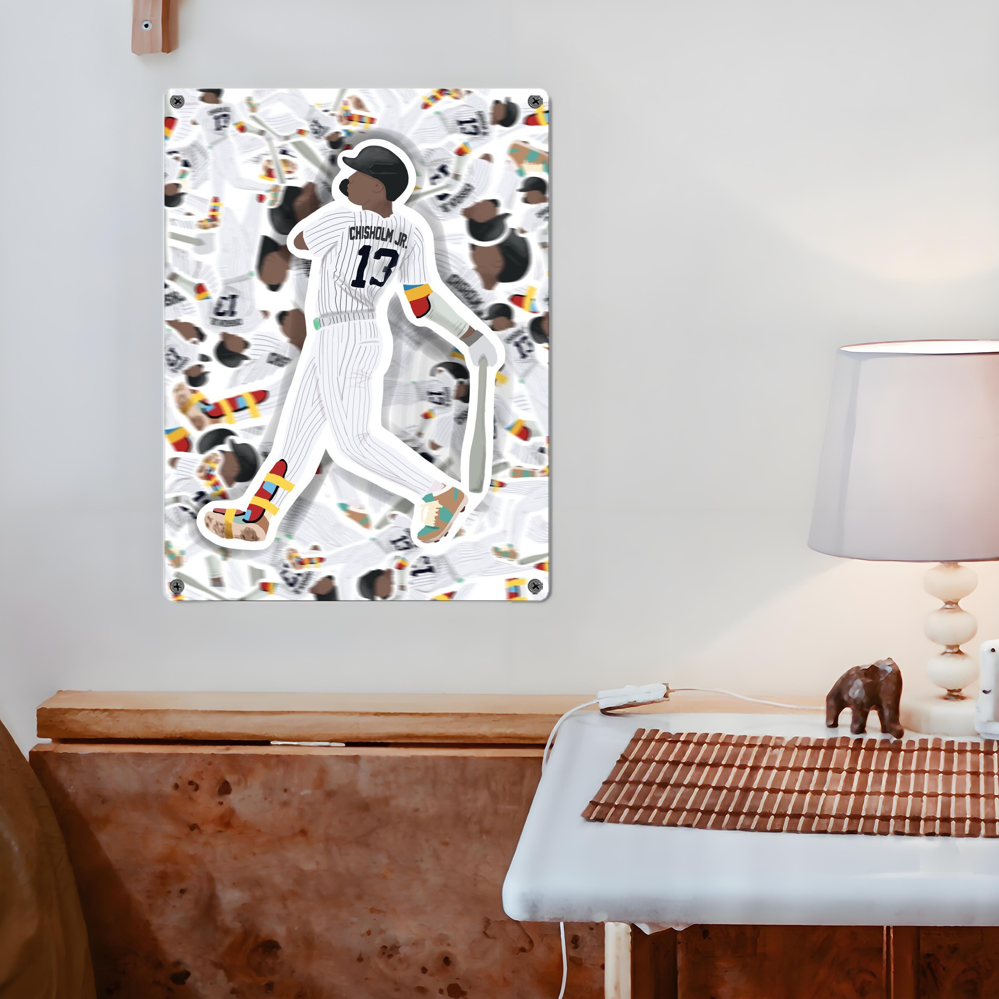 Jazz Chisholm Jr. 63 Vintage Metal Tin Sign 12x16inch – Retro Wall Art Decor For Home, Bar, Kitchen, Bedroom, Office – Durable Iron Sheet Poster, Easy To Hang, Full-Color Printing