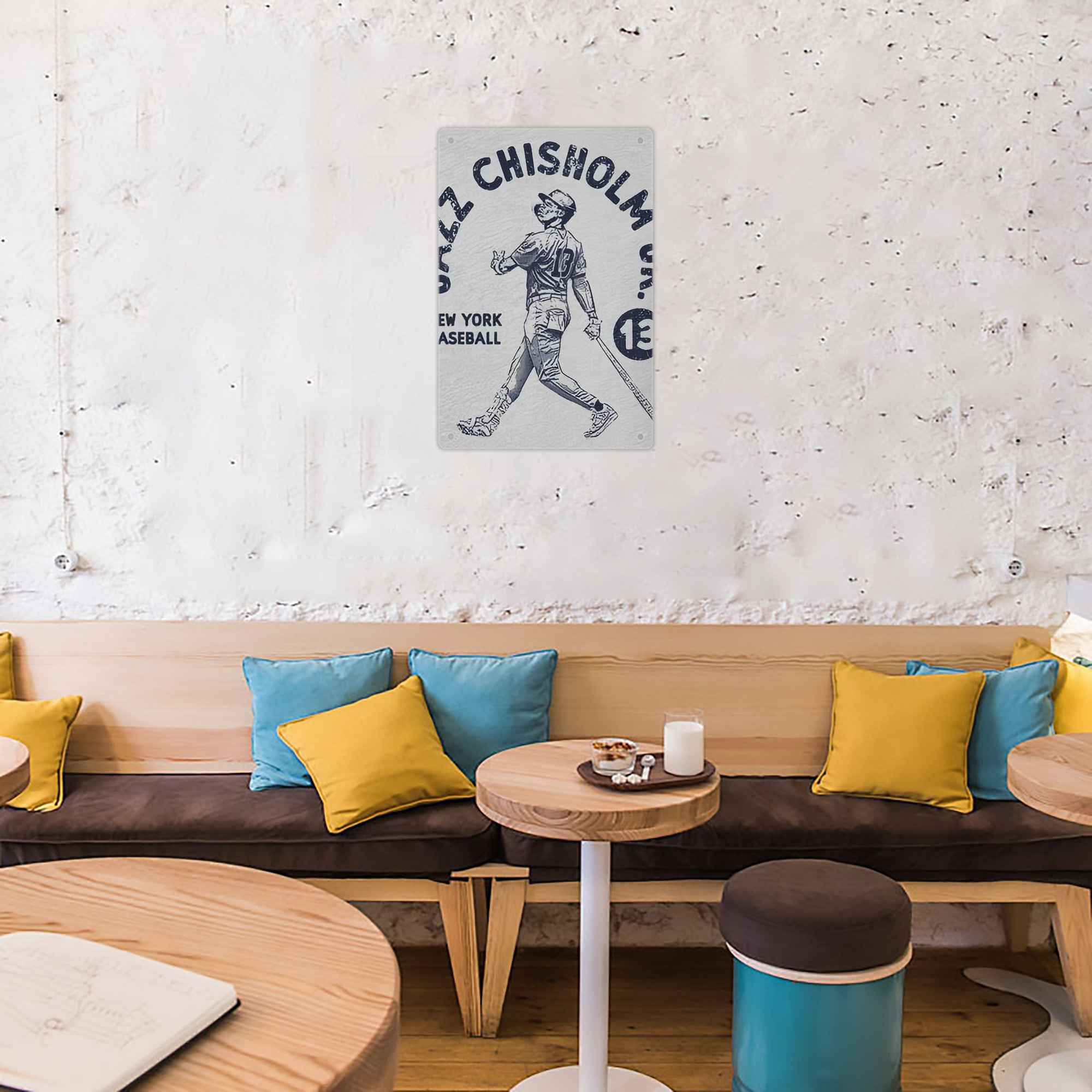 Jazz Chisholm Jr. 49 8x12inch Vertical Aluminum Sign - Durable Fade-Resistant Indoor/Outdoor Safety & Information Plaque For Office, Hotel, Restaurant, Bar, Public Spaces